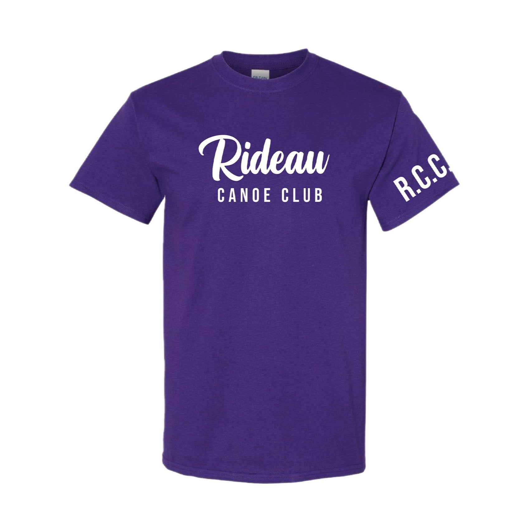 RIDEAU CANOE CLUB - Cotton T-Shirt w/ script