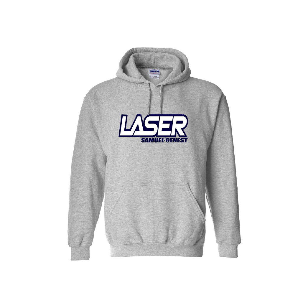 SAMUEL GENEST - LASER Cotton Applique Hoodie