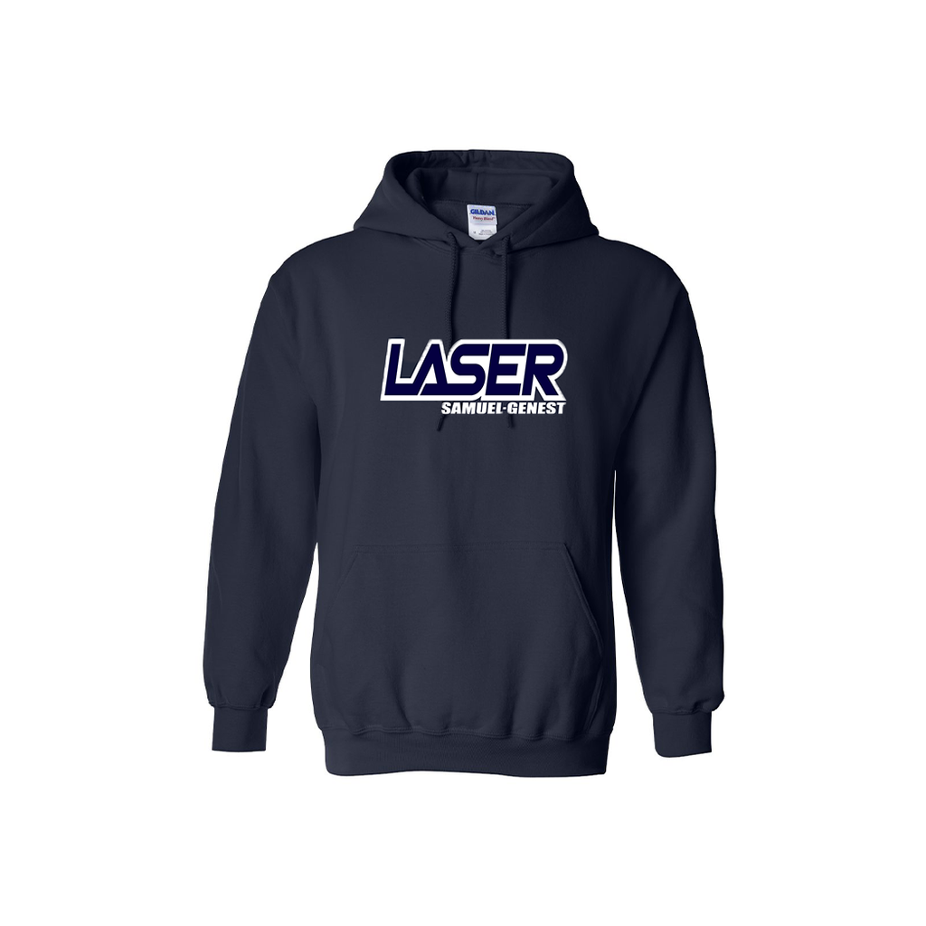 SAMUEL GENEST - LASER Cotton Applique Hoodie