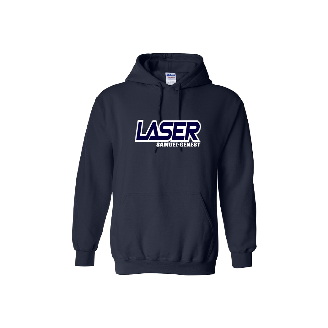 SAMUEL GENEST - LASER Cotton Applique Hoodie