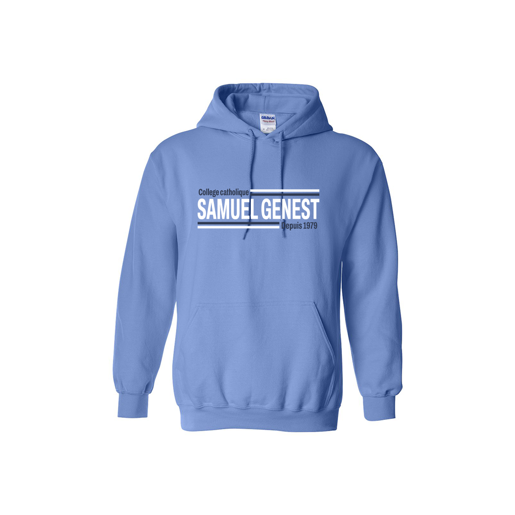 SAMUEL GENEST - Depuis 1979 Cotton Hoodie with Pocket