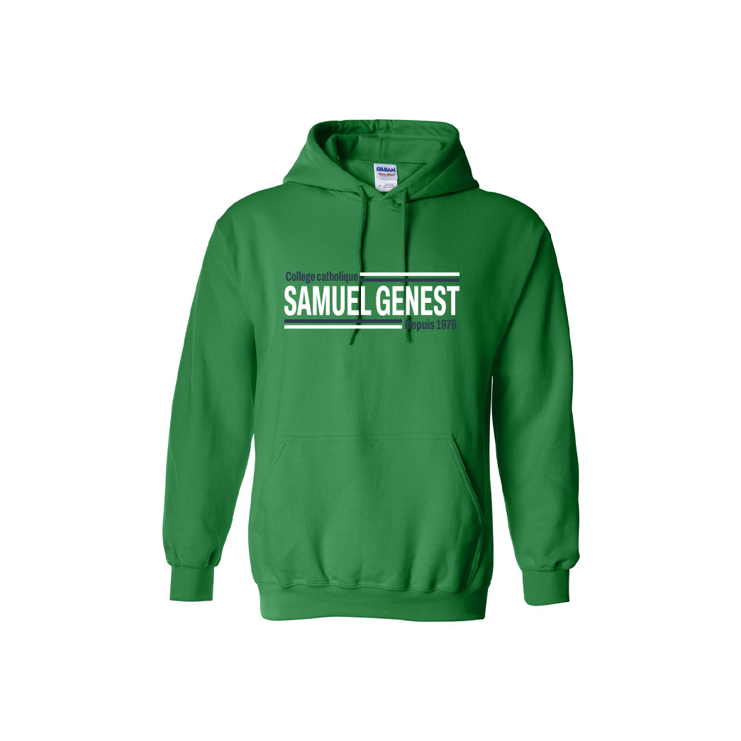 SAMUEL GENEST - Depuis 1979 Cotton Hoodie with Pocket