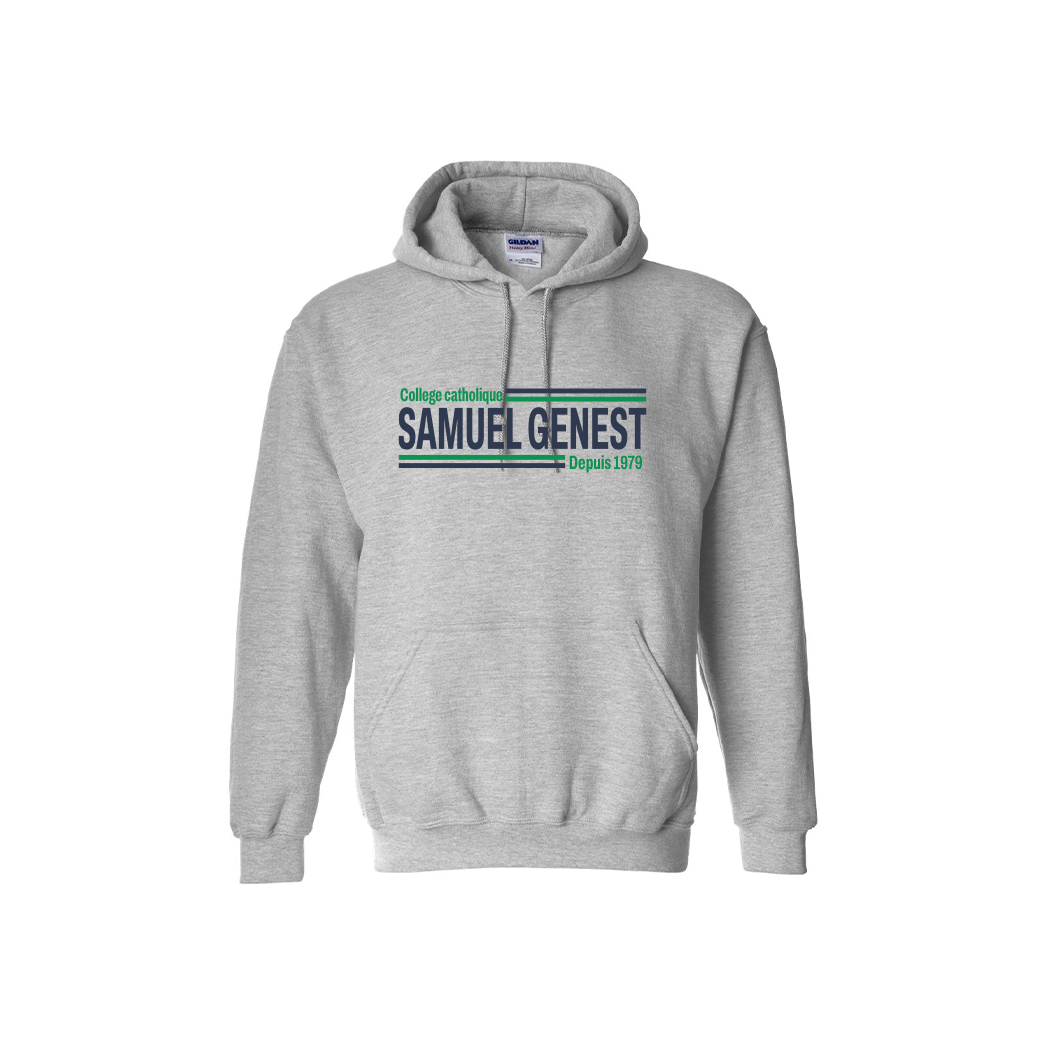 SAMUEL GENEST - Depuis 1979 Cotton Hoodie with Pocket