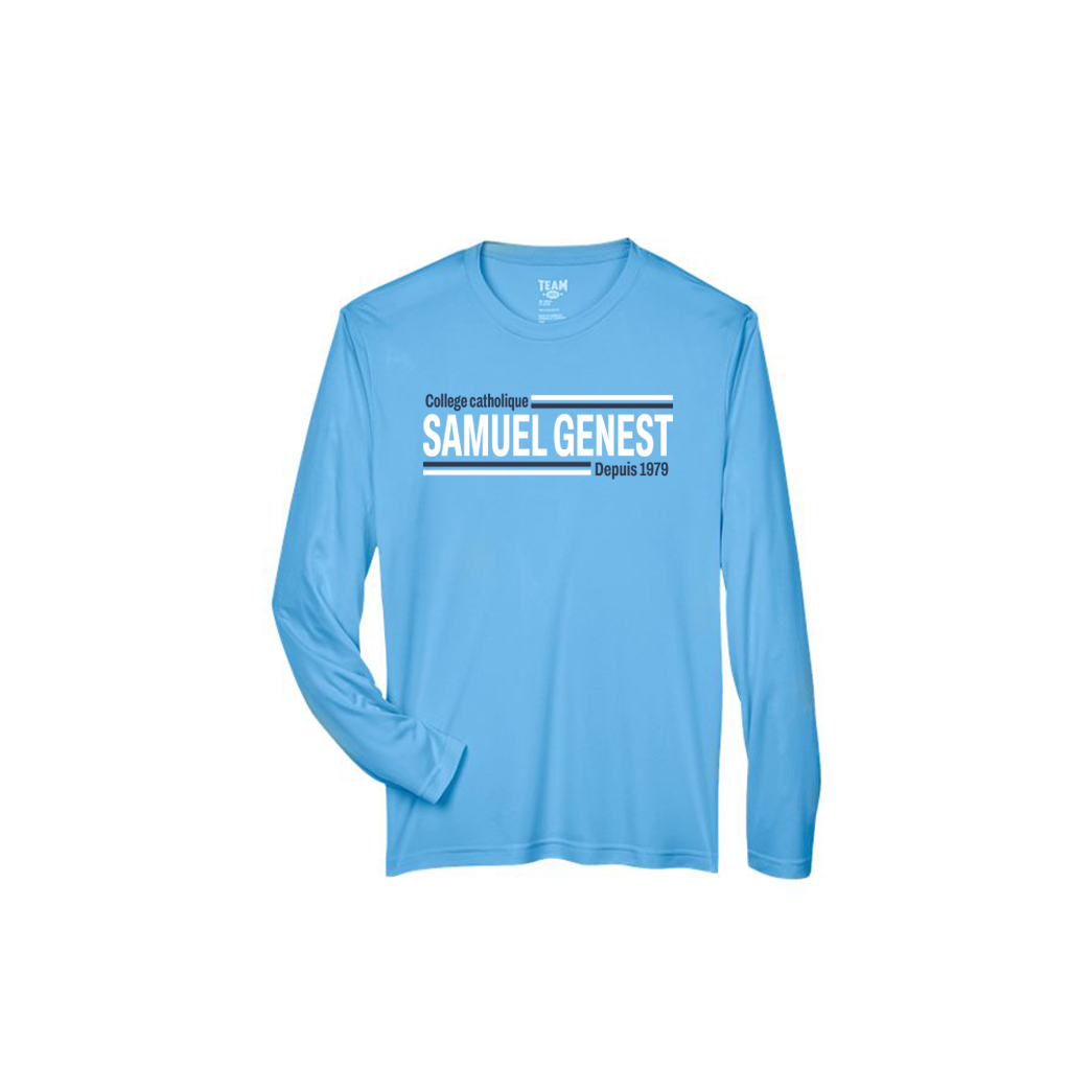 SAMUEL GENEST - Depuis 1979 Performance Long Sleeve T-Shirt