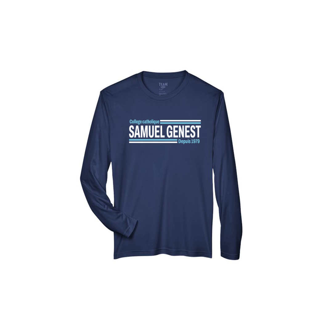 SAMUEL GENEST - Depuis 1979 Performance Long Sleeve T-Shirt