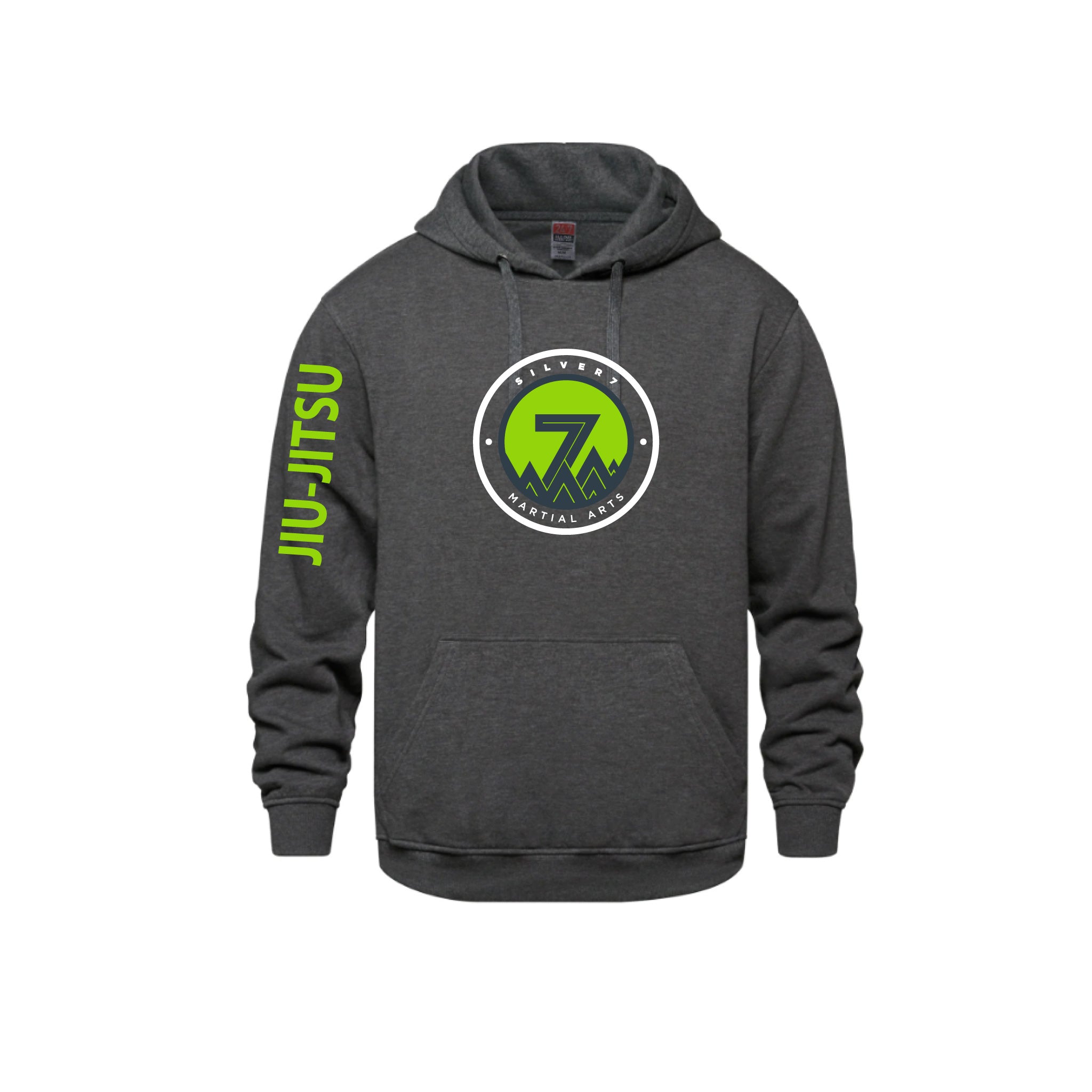 SILVER 7 - Cotton Pullover Hoodie
