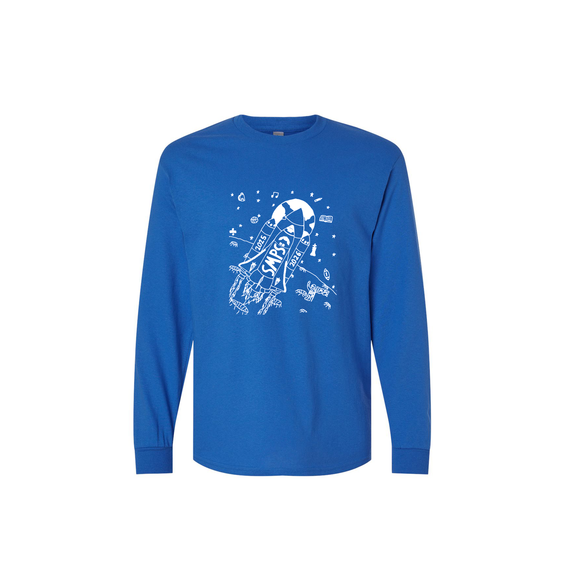 SMPS - GRAD 2026 Cotton Long Sleeve Shirt (Grade 6)