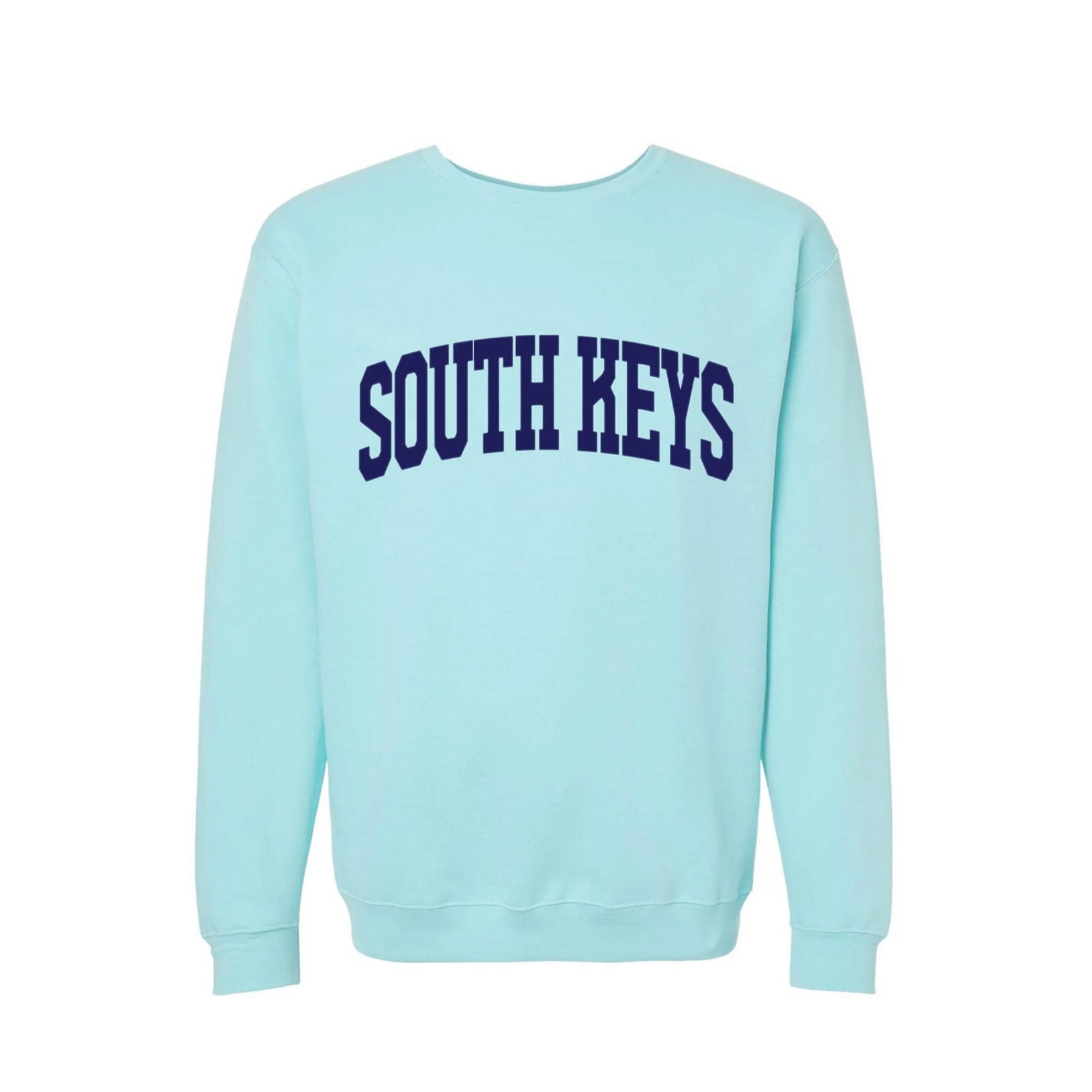 SOUTH KEYS - Crewneck & Hoodie - purist blue