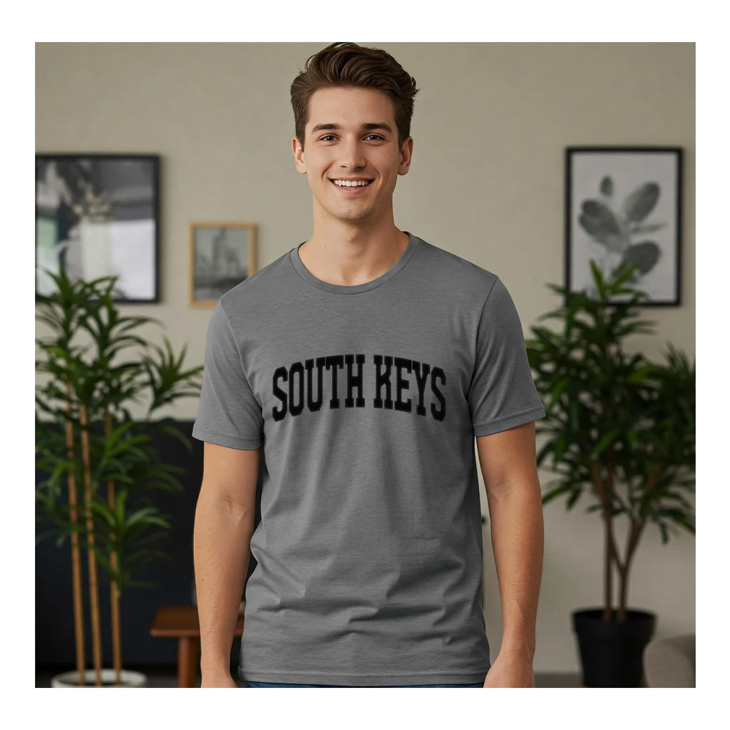 SOUTH KEYS - T-shirt (Women's & Men's) - grey