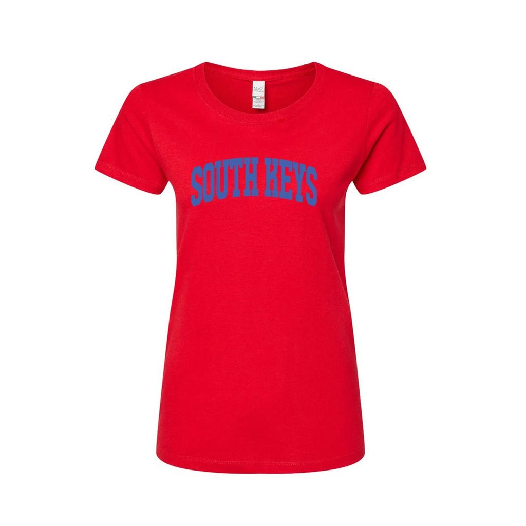 SOUTH KEYS - T-shirt (Women's & Men's) red