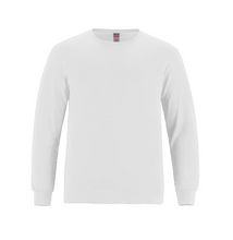 Load image into Gallery viewer, COTTON LONG-SLEEVE CREWNECK T-SHIRT
