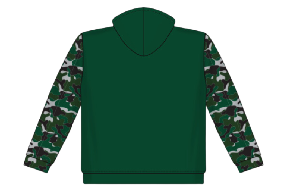 METCALFE JETS - Sublimated Camo Hoodie