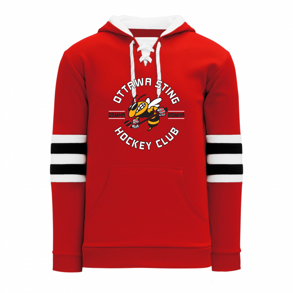 OTTAWA STING - Skate Lace Neck Performance Hoodie