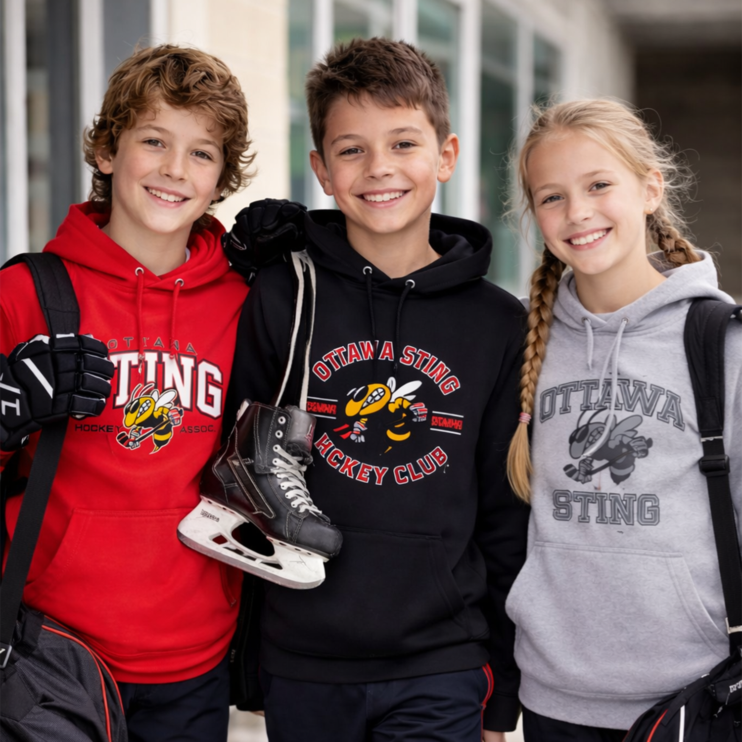 OTTAWA STING - Locker Room Cotton Hoodie with Pocket