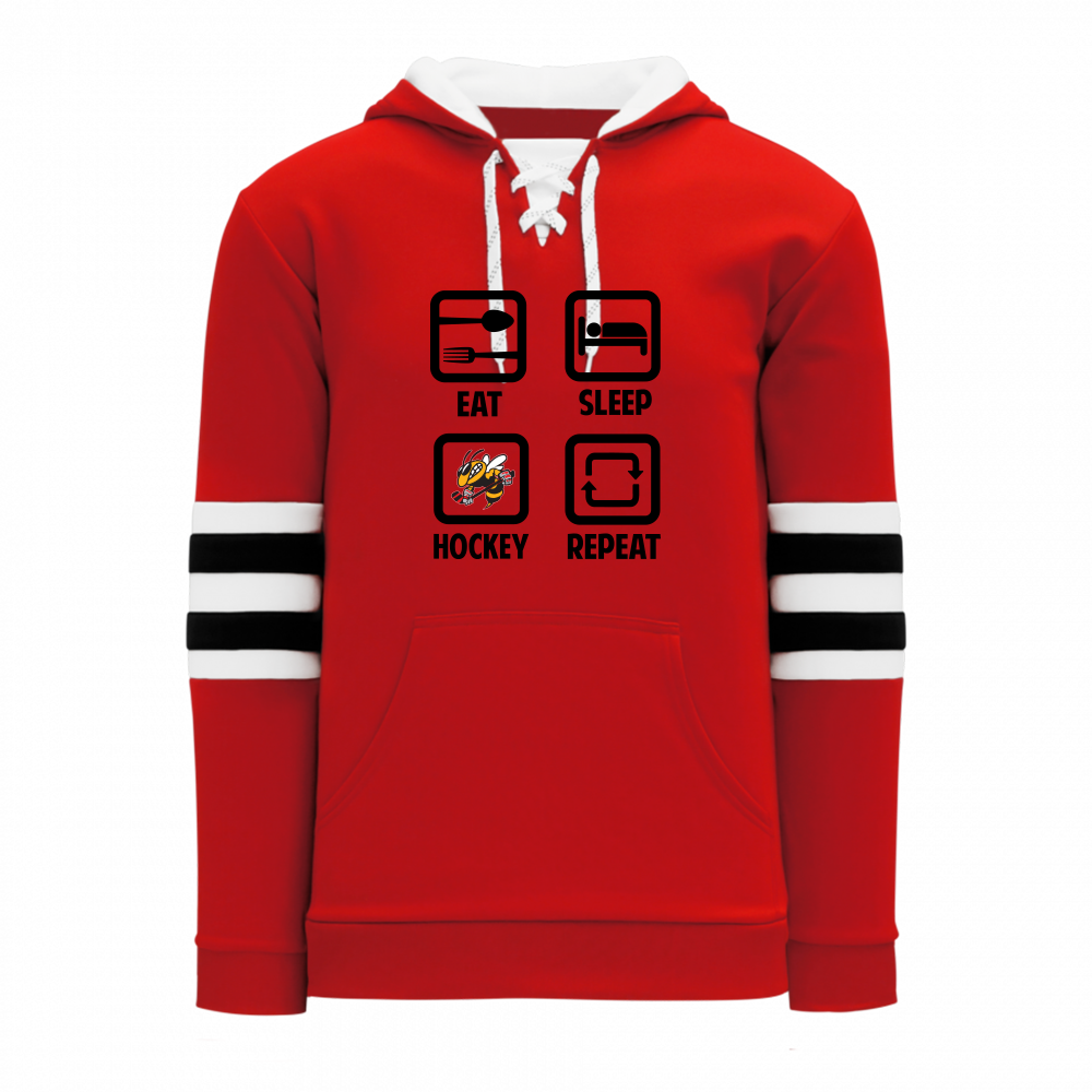 OTTAWA STING - Skate Lace Neck Performance Hoodie