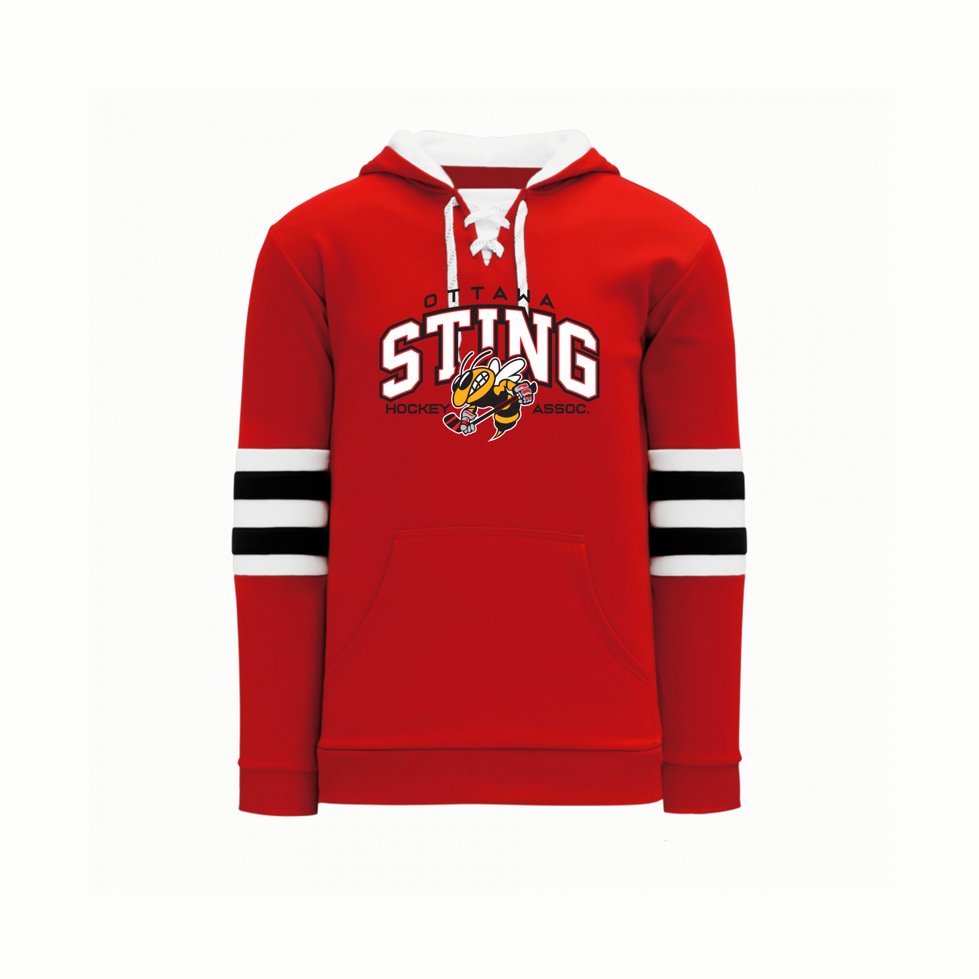 OTTAWA STING - Skate Lace Neck Performance Hoodie
