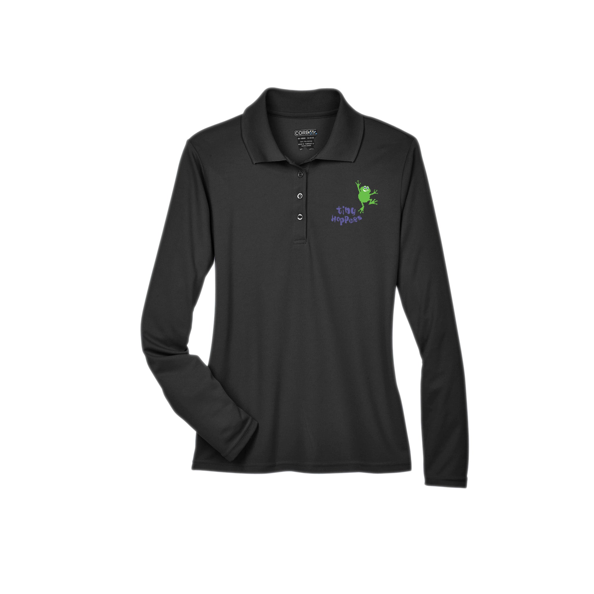 TINY HOPPERS - Polo Shirt - Long Sleeve (Ladies)