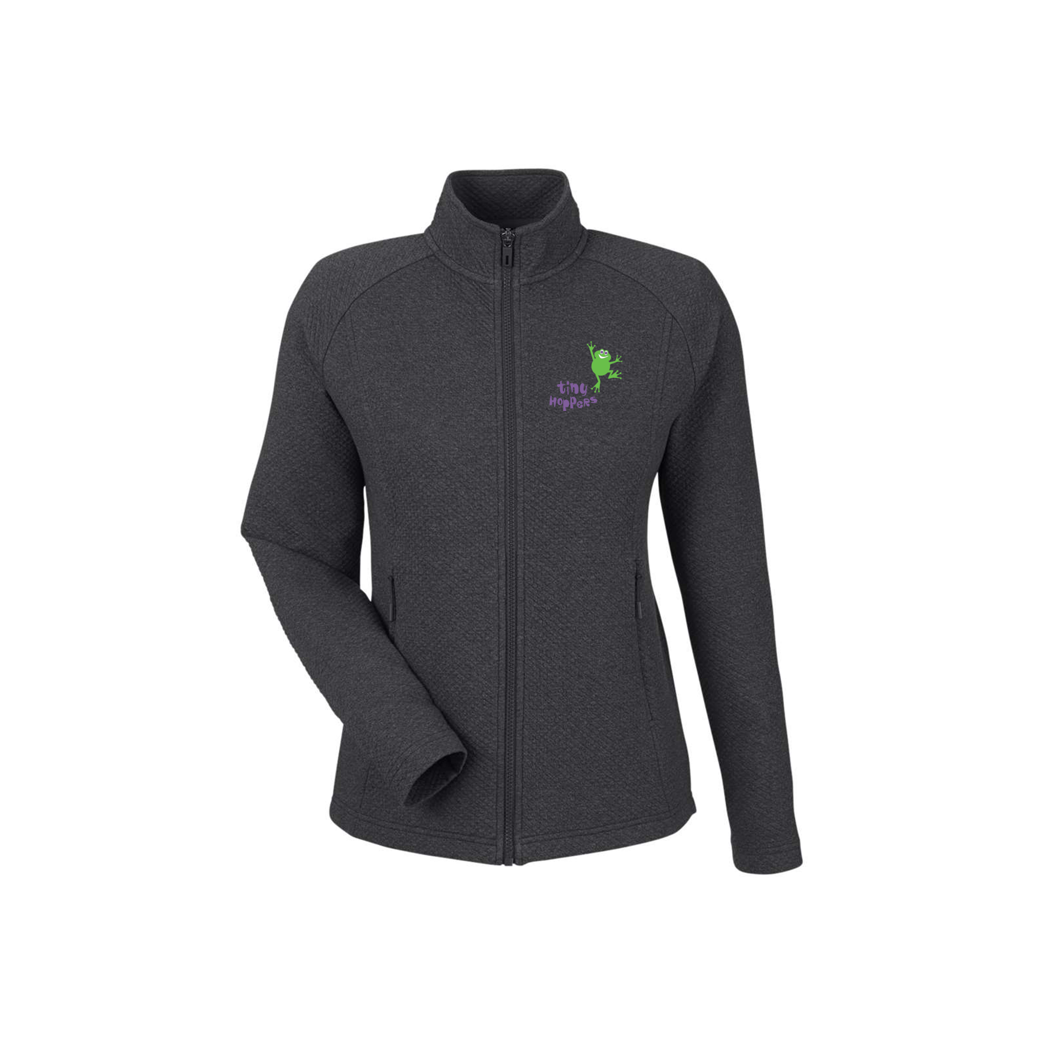 TINY HOPPERS - Textured Full-Zip