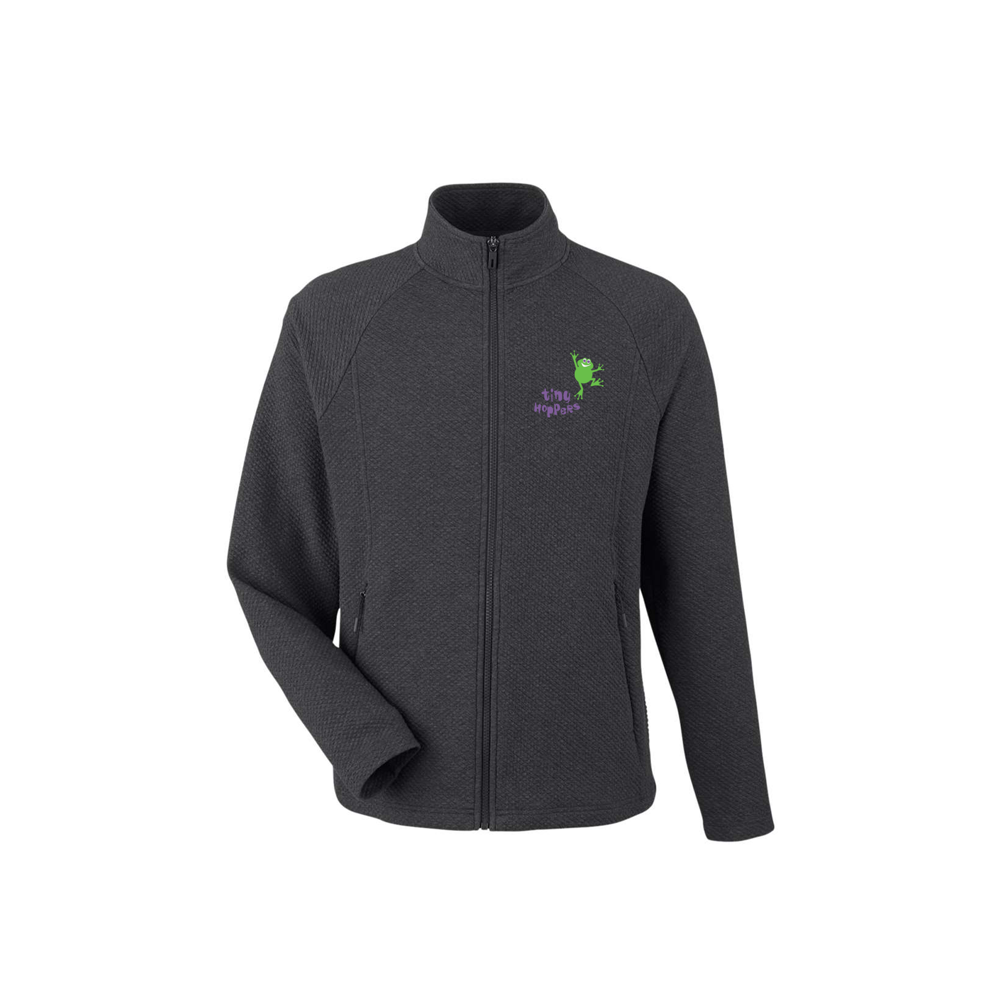 TINY HOPPERS - Textured Full-Zip