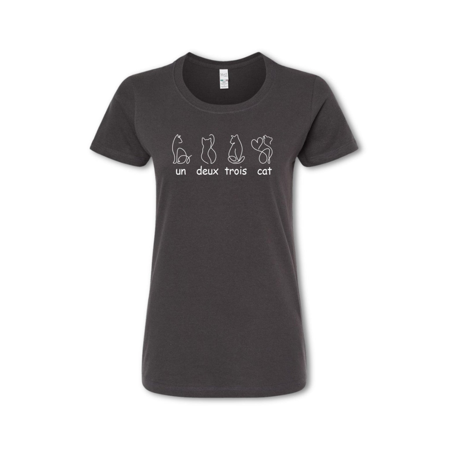 UN DEUX TROIS CAT T-Shirt - Cat Lover Tee (Women's & Men's)