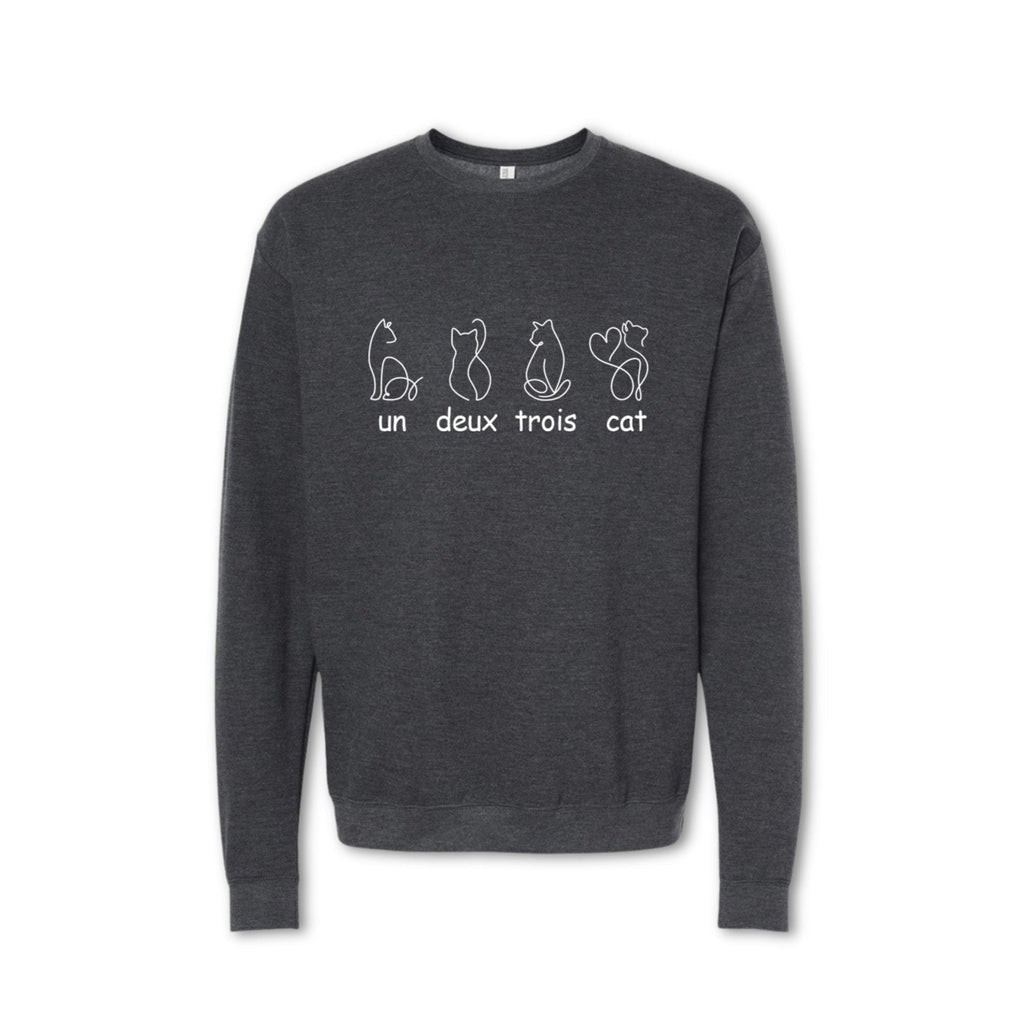 UN DEUX TROIS CHAT Sweatshirt - Cat Lover Crewneck & Hoodie