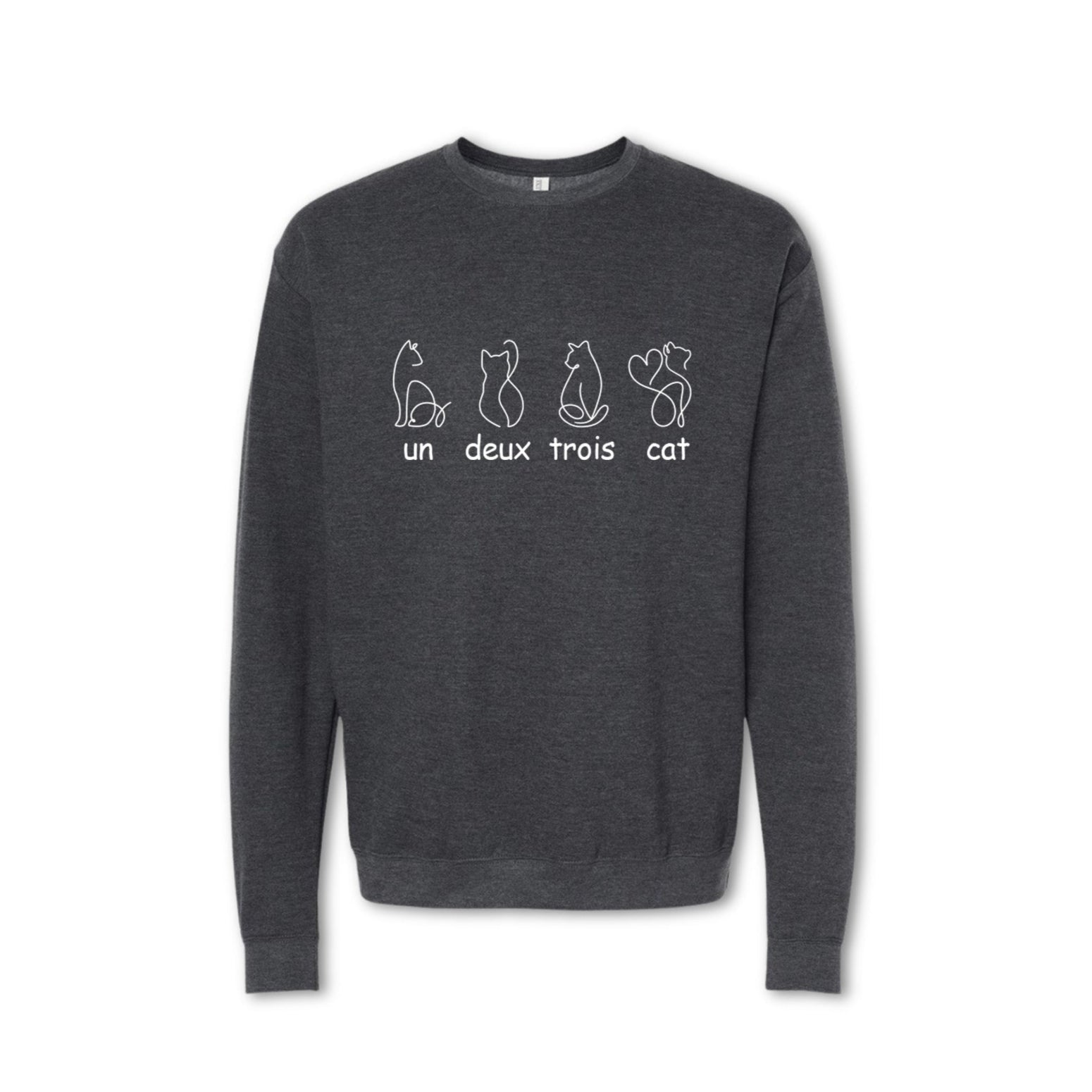 UN DEUX TROIS CHAT Sweatshirt - Cat Lover Crewneck & Hoodie