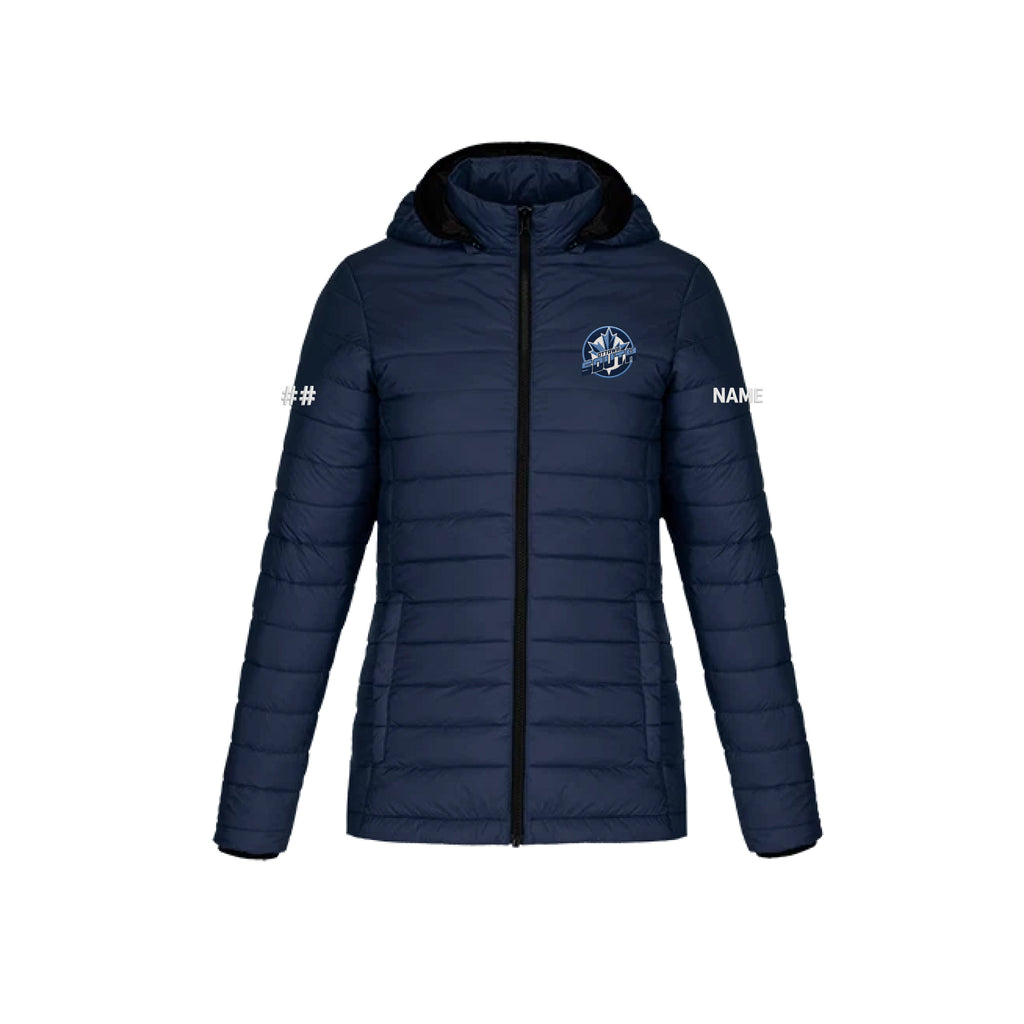 Ottawa South - Puffy Jacket w/ Detachable Hood (Ladies)