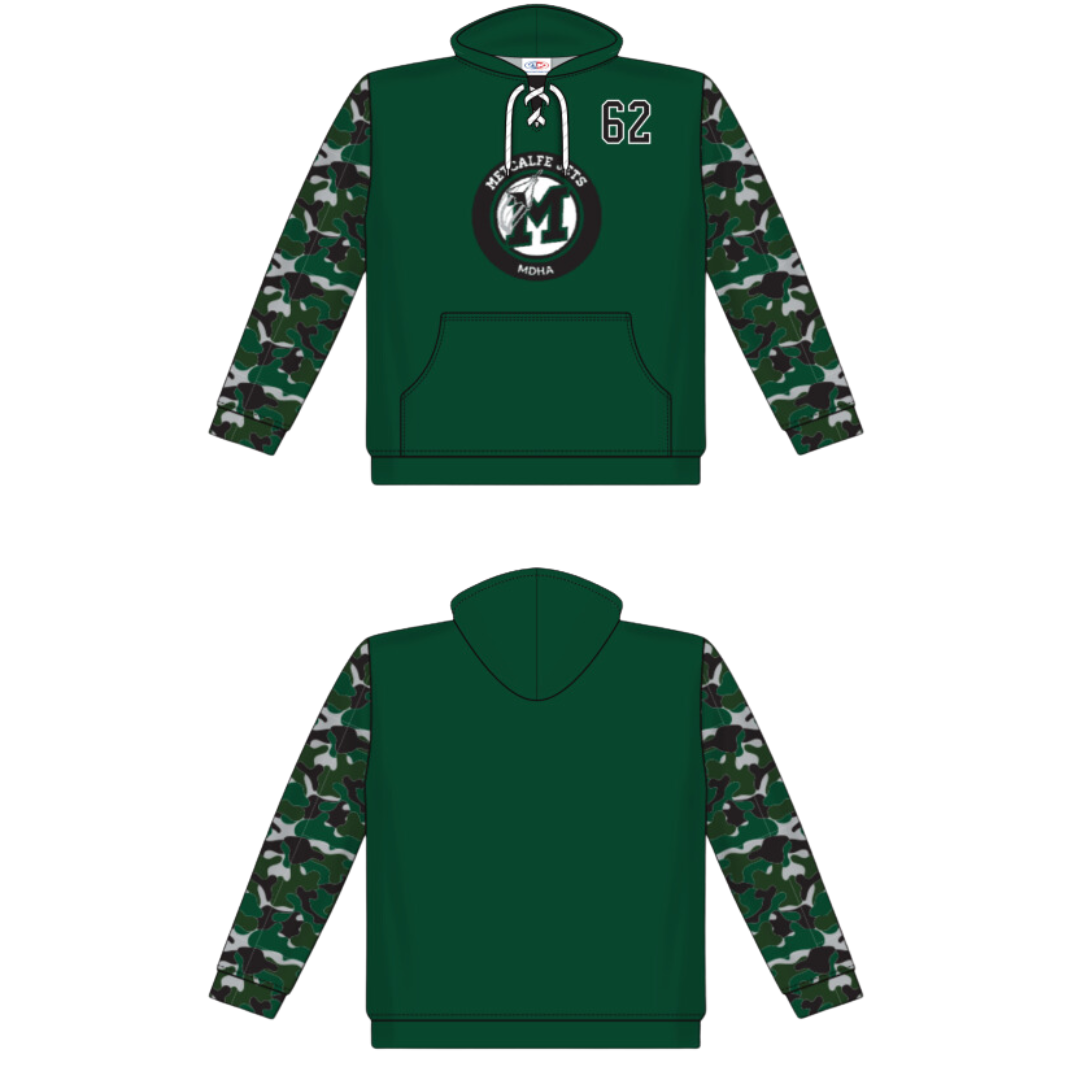 METCALFE JETS - Sublimated Camo Hoodie