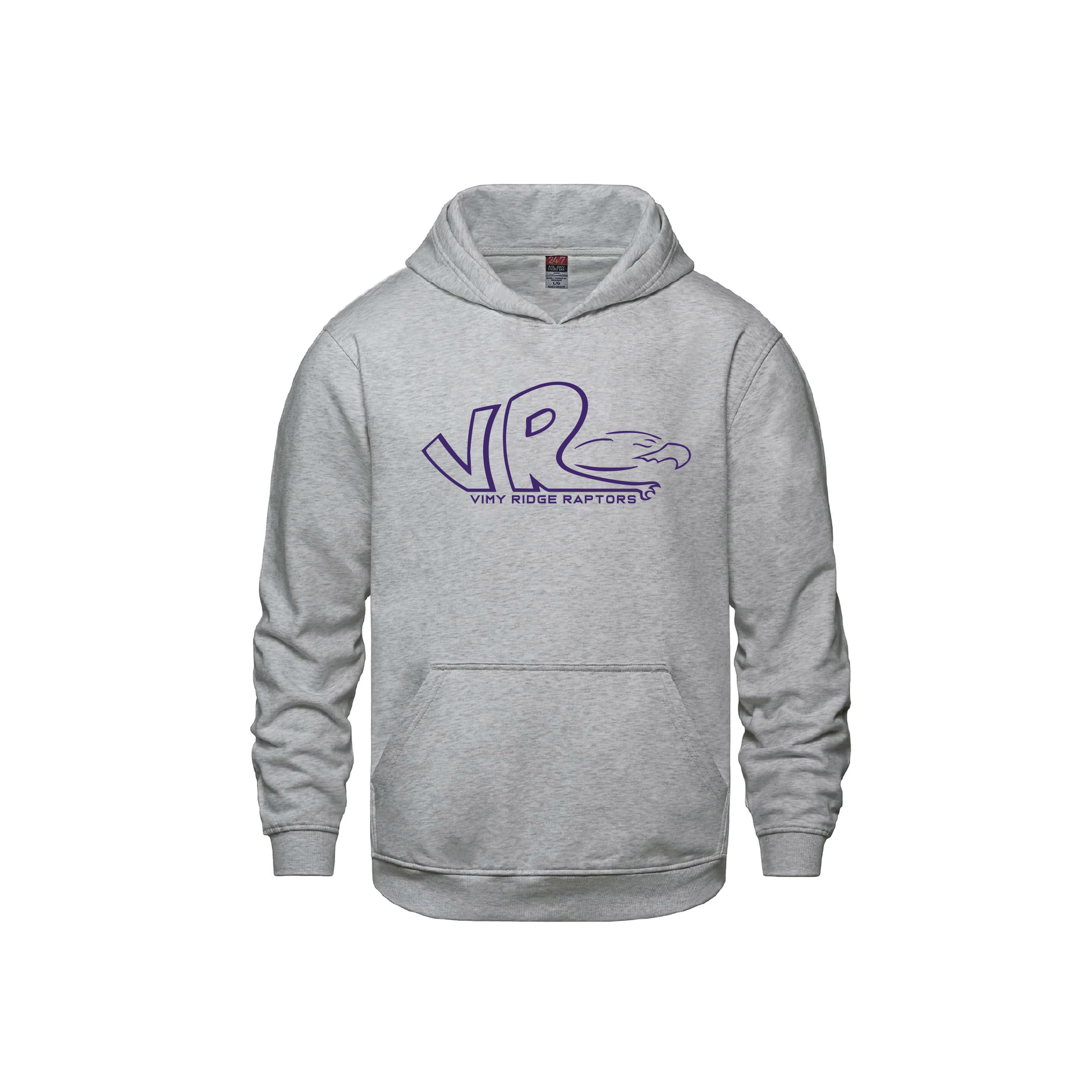 VIMY RIDGE - Cotton Hoodie with Pocket Logo