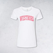 Load image into Gallery viewer, WESTBORO - T-shirt (Women&#39;s &amp; Men&#39;s) white
