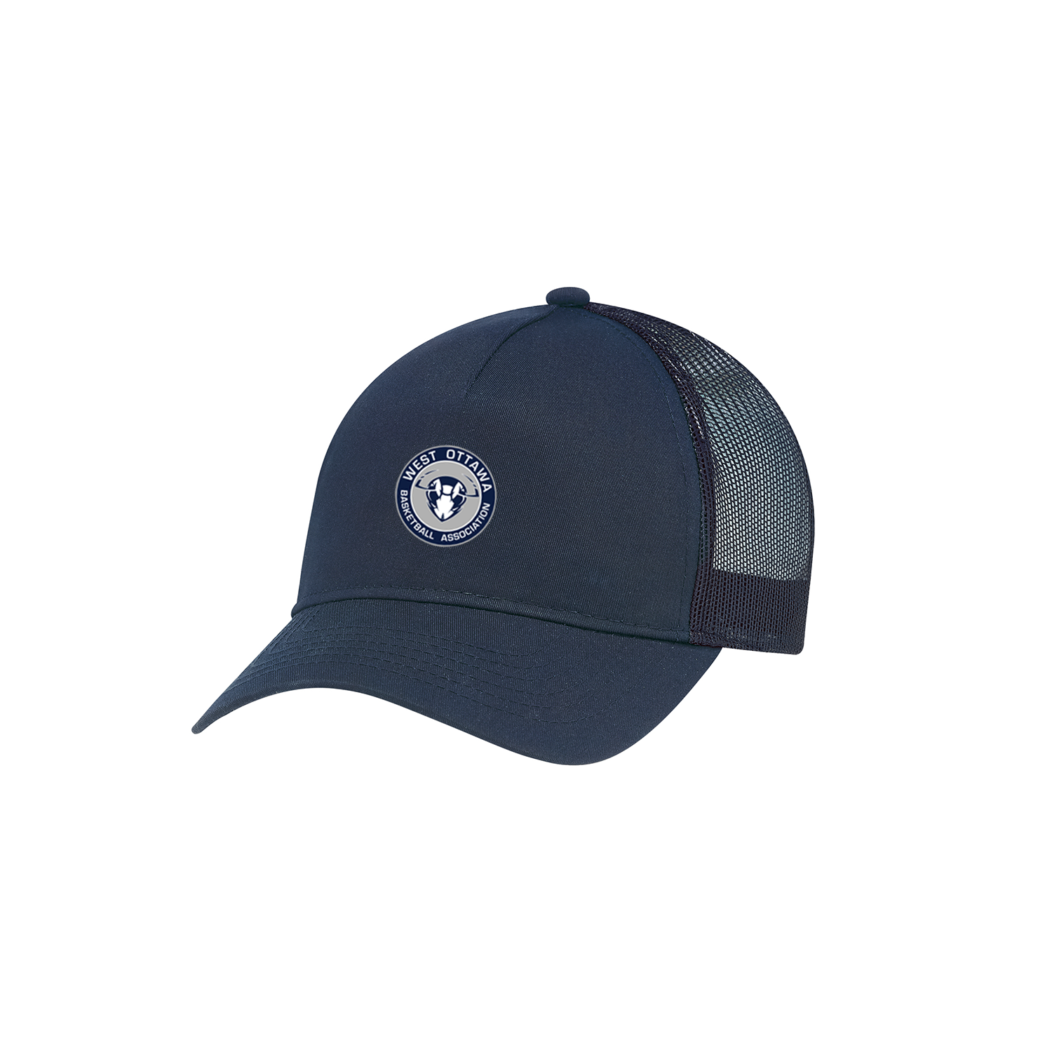 WEST OTTAWA BASKETBALL ASSOC. - Chino Mesh Back Pony Cap