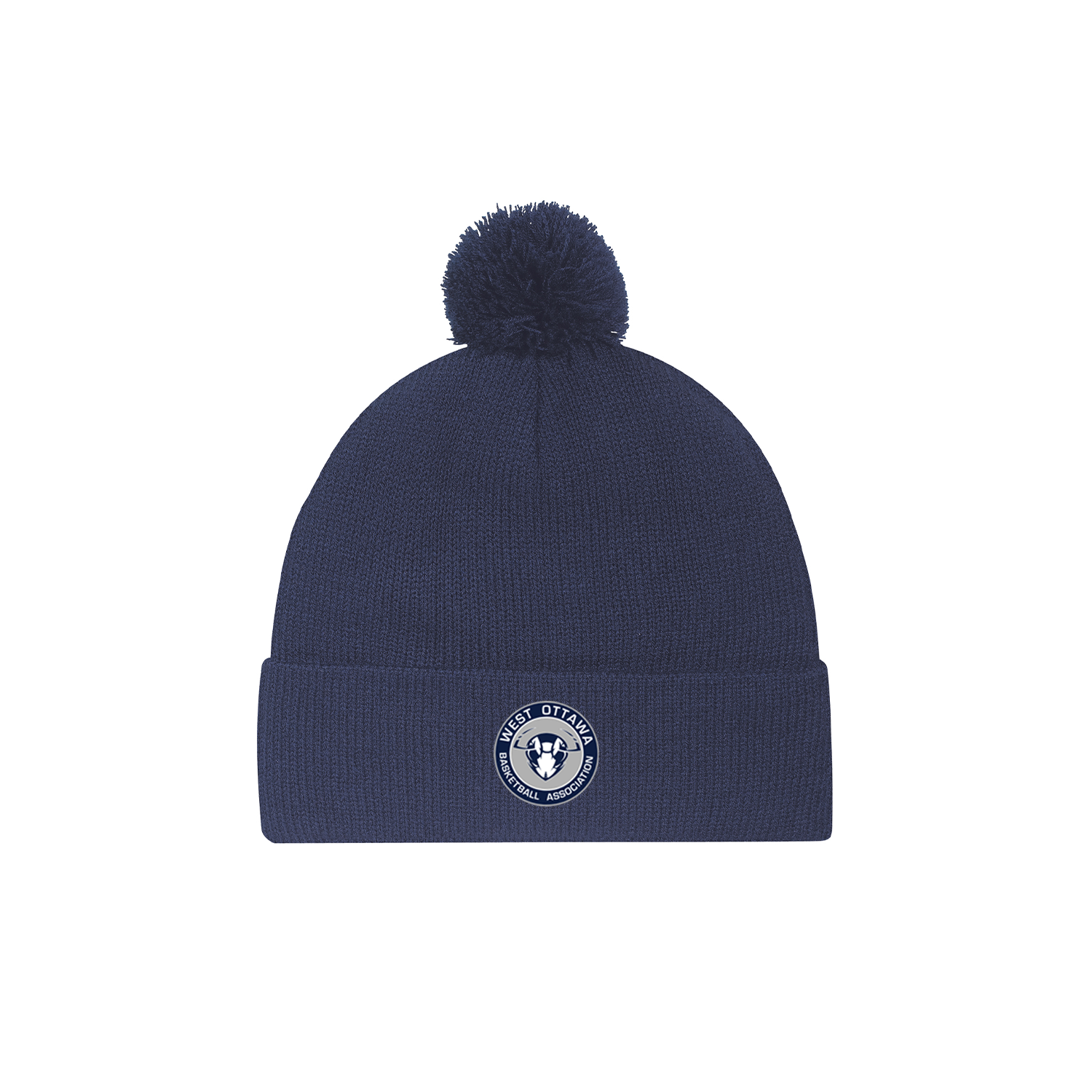 WEST OTTAWA BASKETBALL ASSOC. - Embroidered Pom Toque