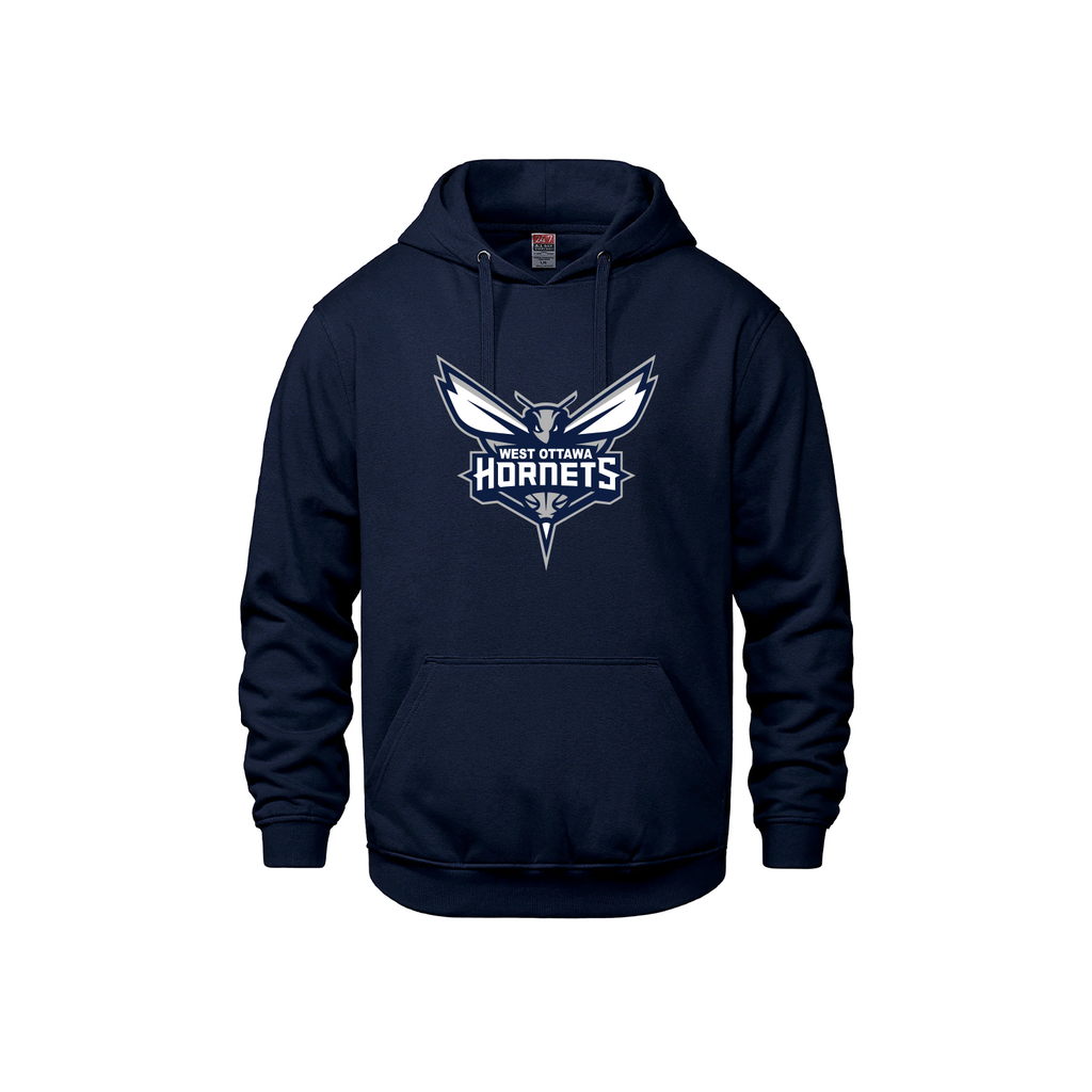 WEST OTTAWA HORNETS - Heavyweight Cotton Hoodie