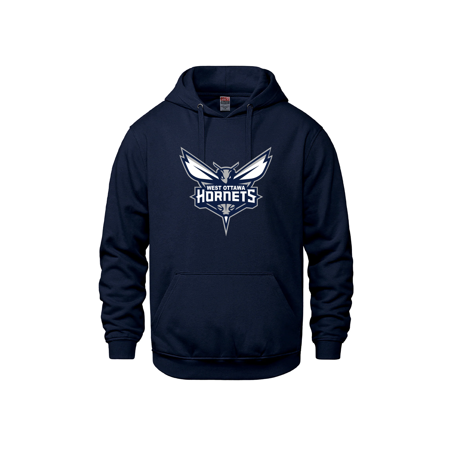 WEST OTTAWA HORNETS - Heavyweight Cotton Hoodie
