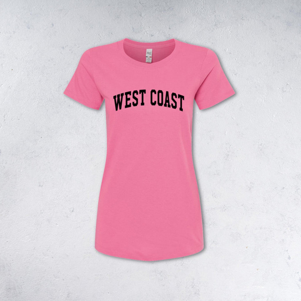 WEST COAST - T-shirt (Women's & Men's) - pink