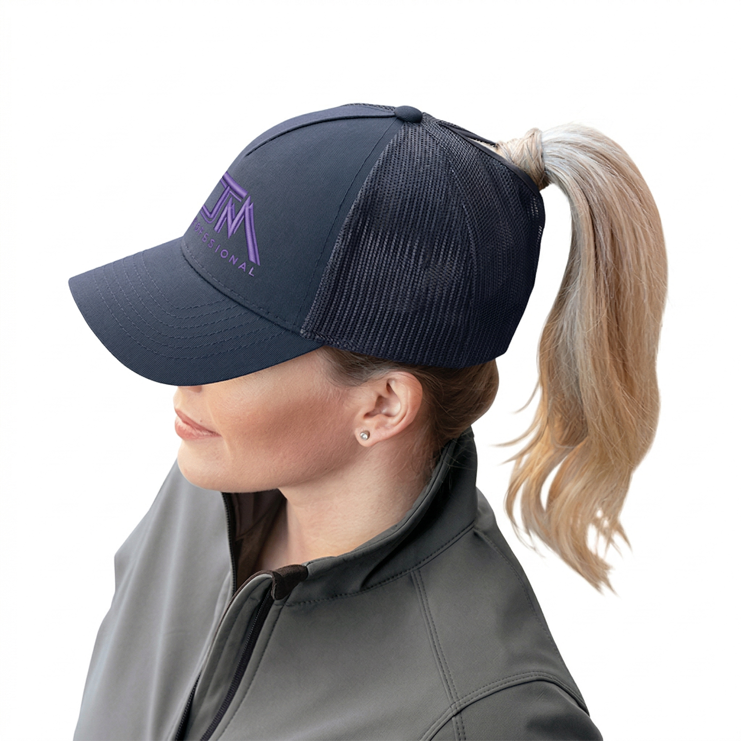 WEST OTTAWA BASKETBALL ASSOC. - Chino Mesh Back Pony Cap
