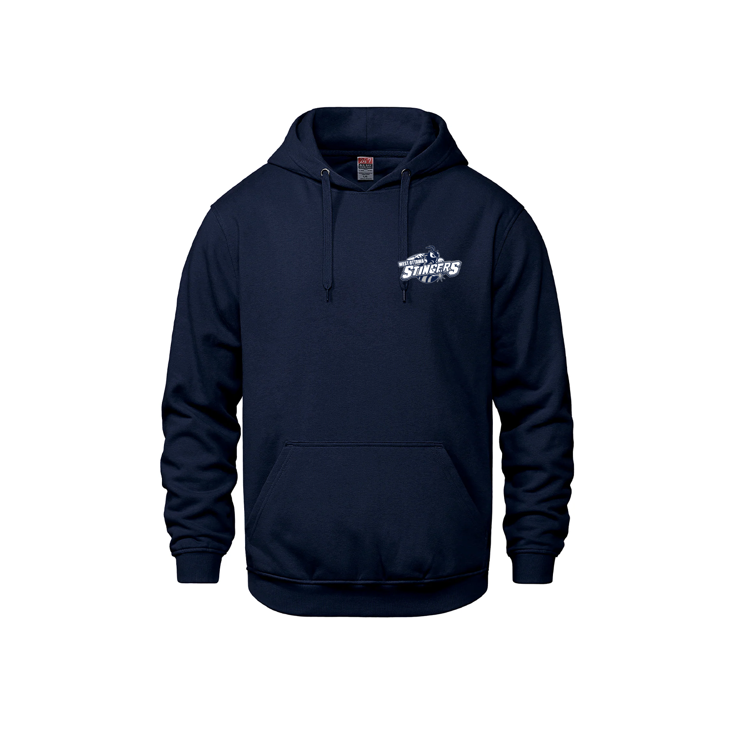 WEST OTTAWA STINGERS - Heavyweight Cotton Hoodie
