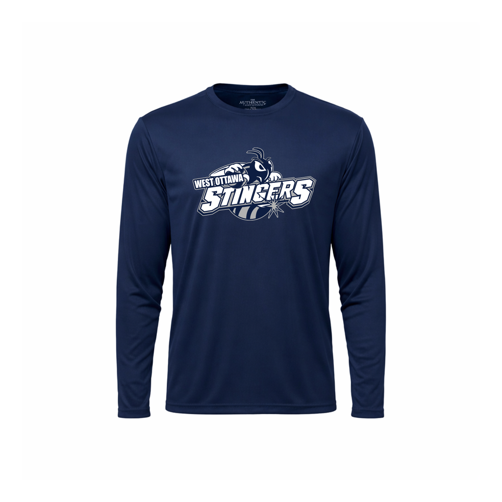 WEST OTTAWA STINGERS - Performance Long Sleeve Shirt