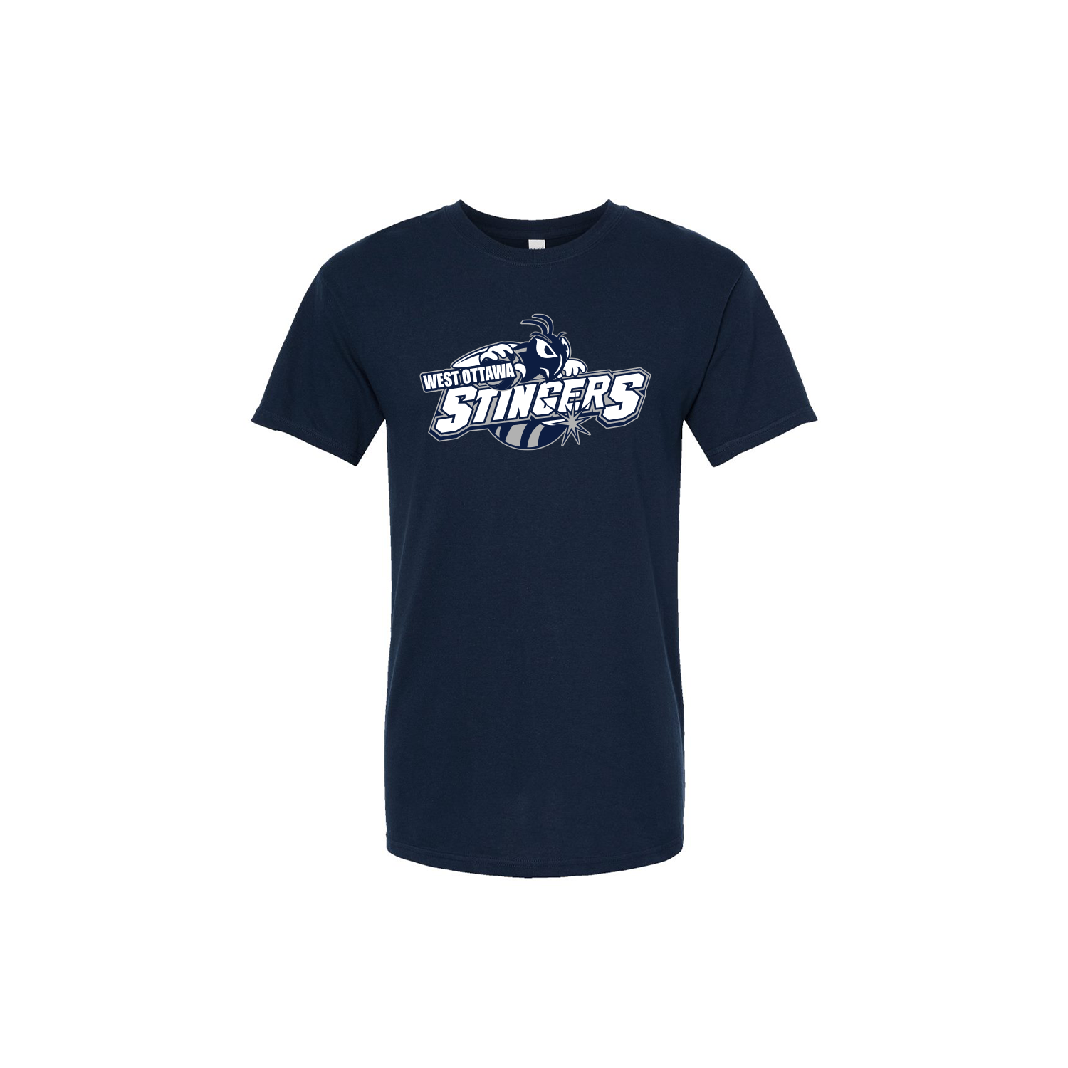 WEST OTTAWA BASKETBALL / STINGERS - Cotton Soft Touch T-shirt