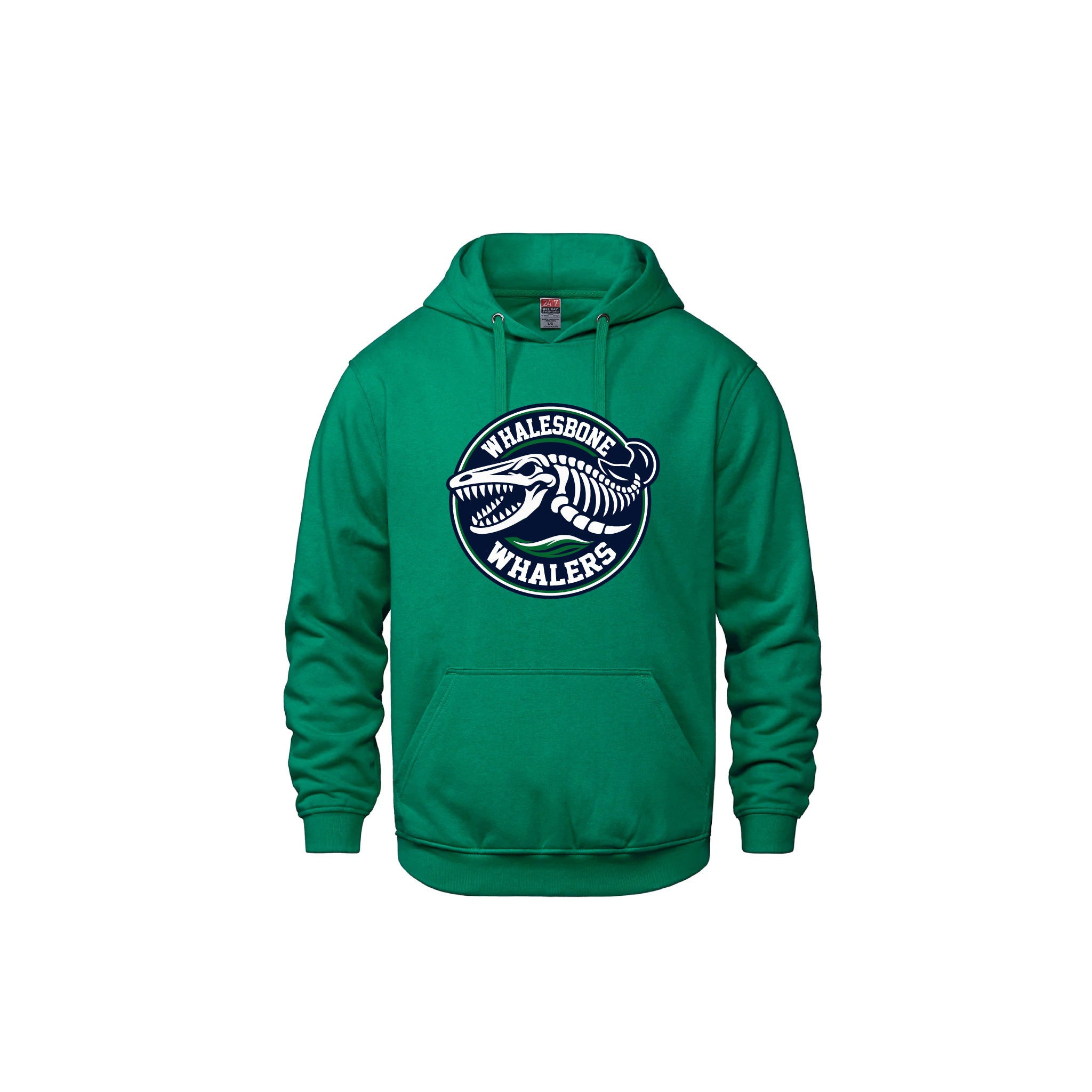 WHALESBONE WHALERS - Large Logo Hoodie