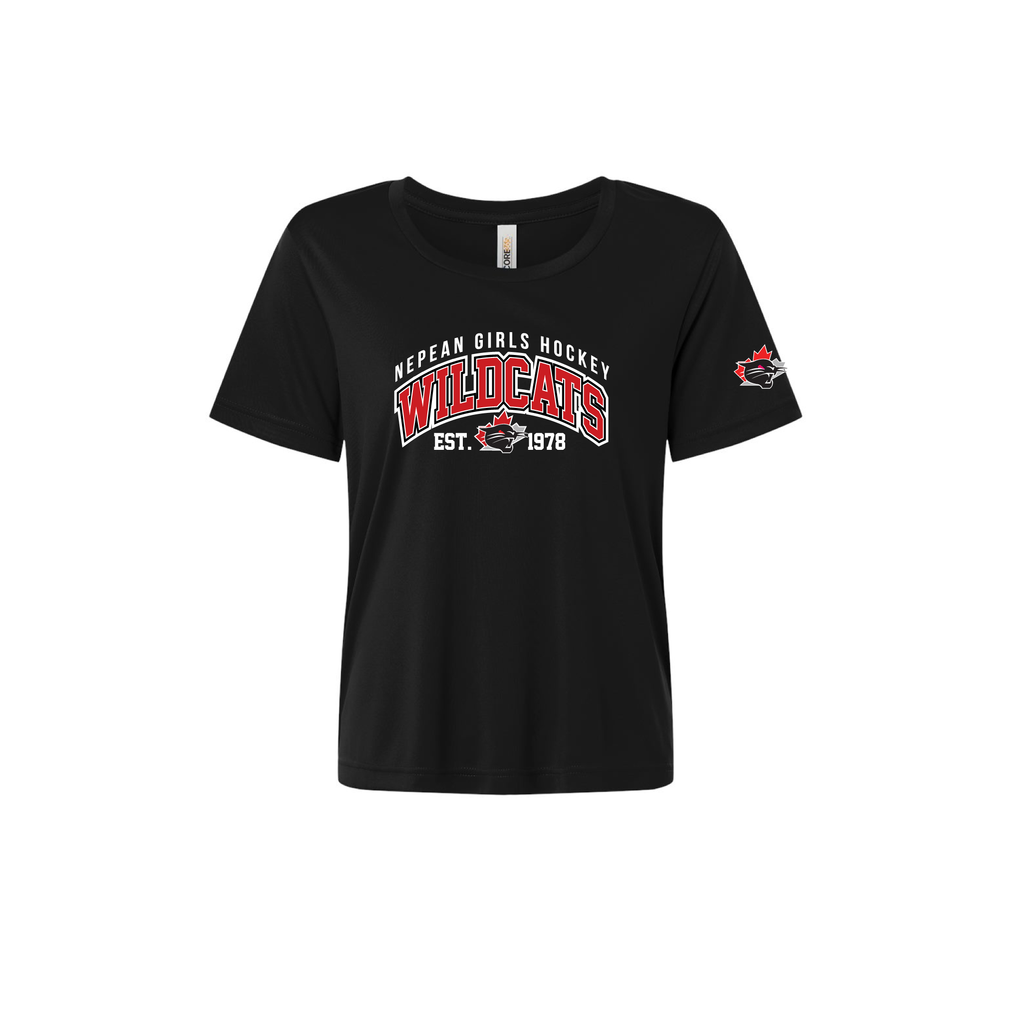 NEPEAN WILDCATS - Short Sleeve Performance Tee (Locker Room)