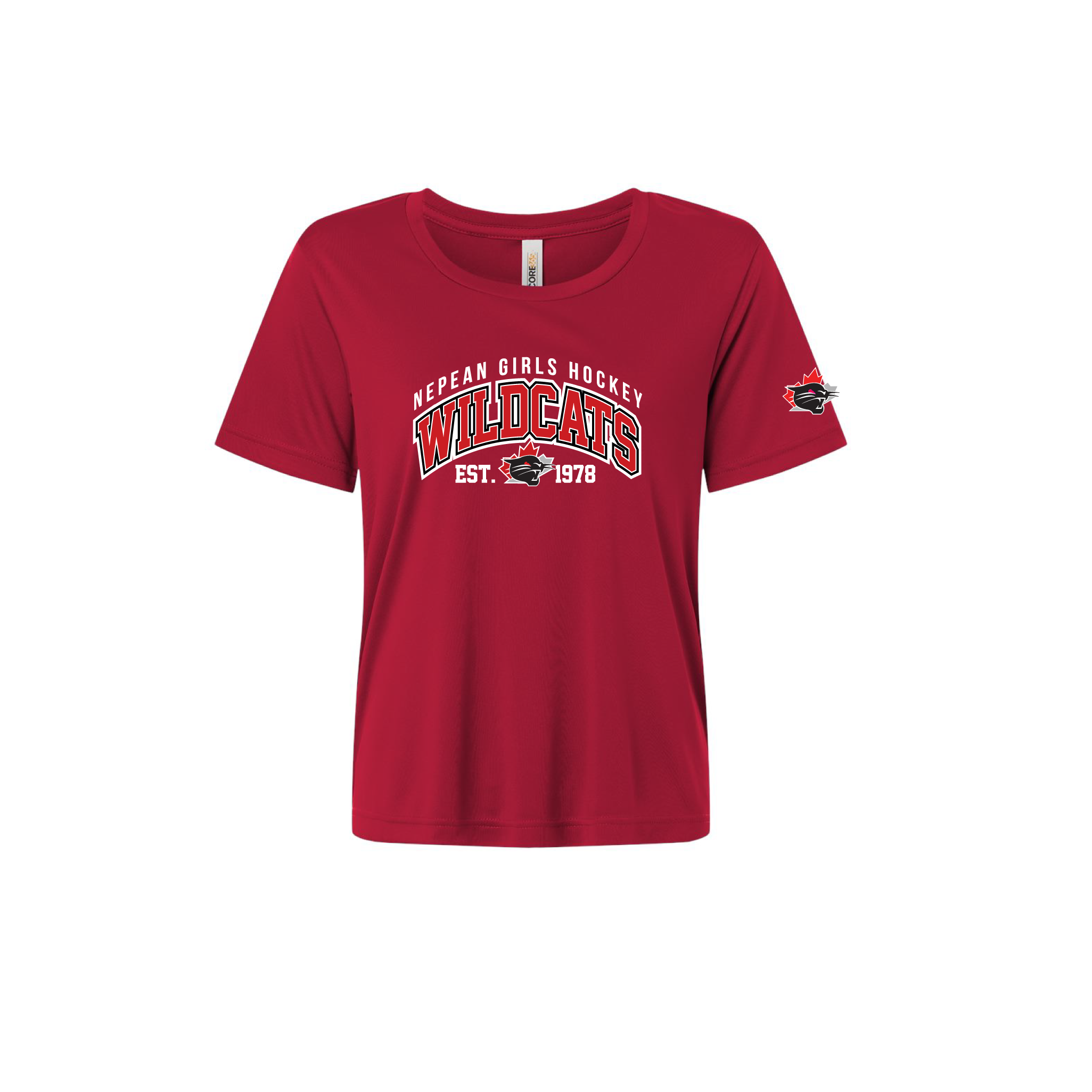 NEPEAN WILDCATS - Short Sleeve Performance Tee (Locker Room)