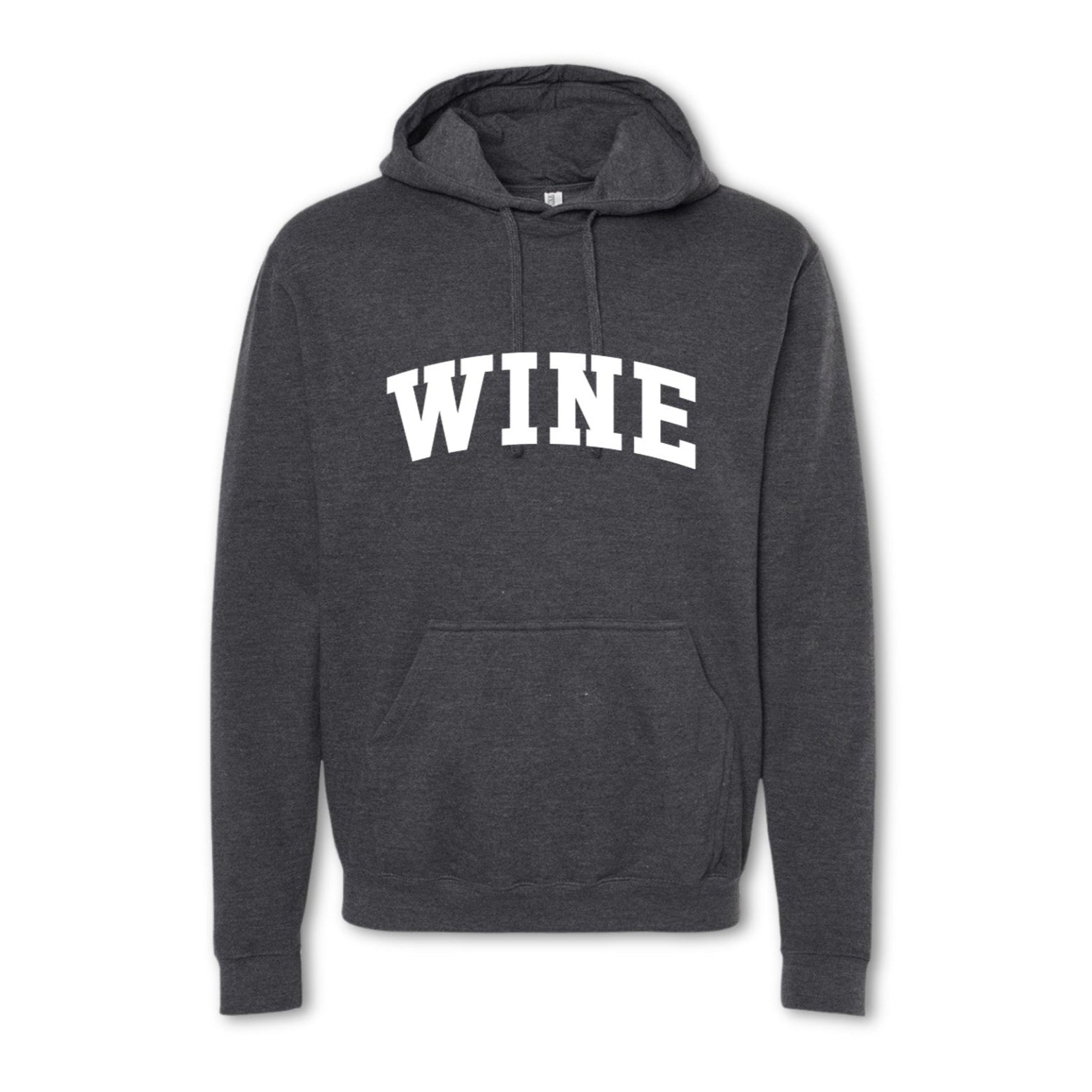 WINE - Hoodie - grey