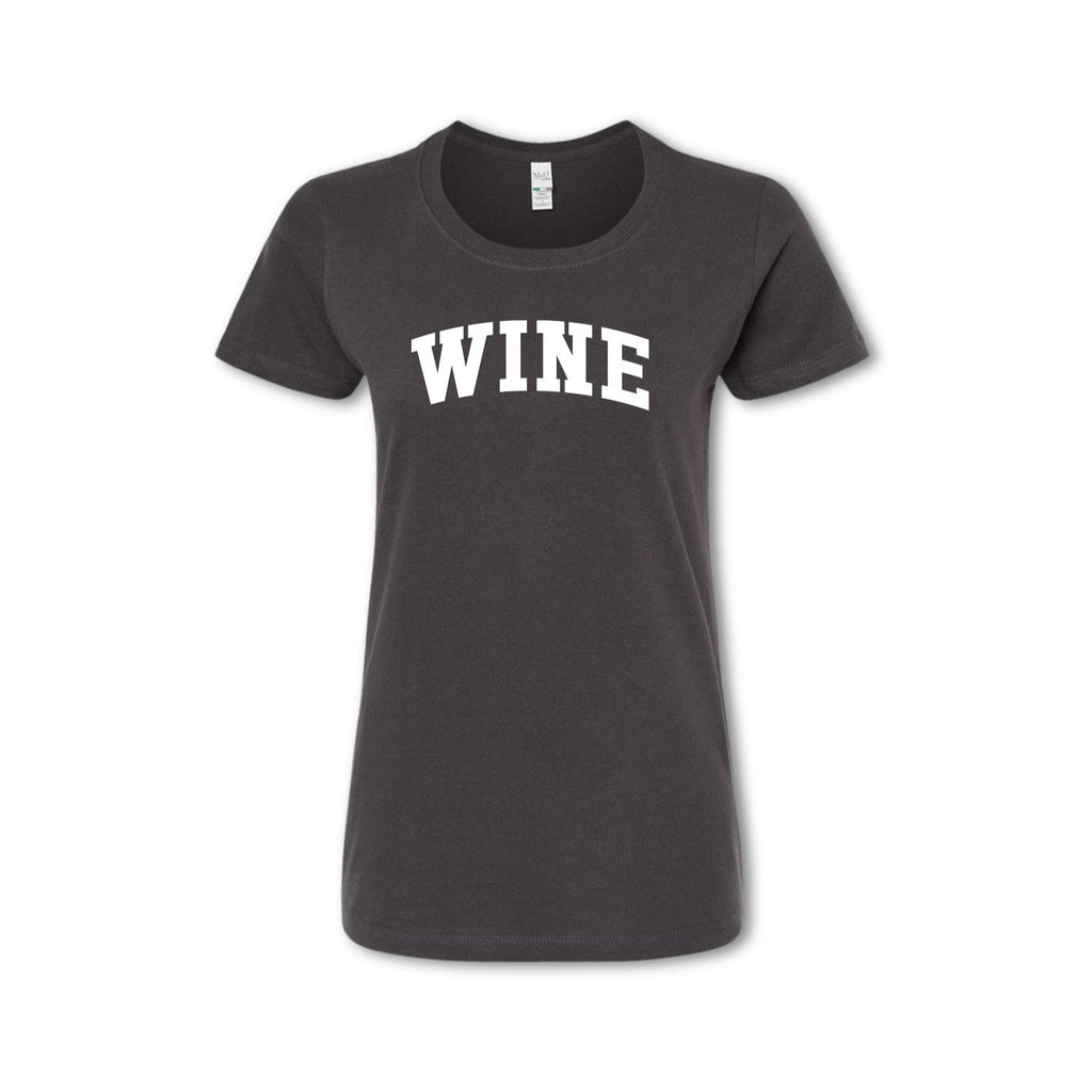 WINE - T-shirt (Women's) - grey
