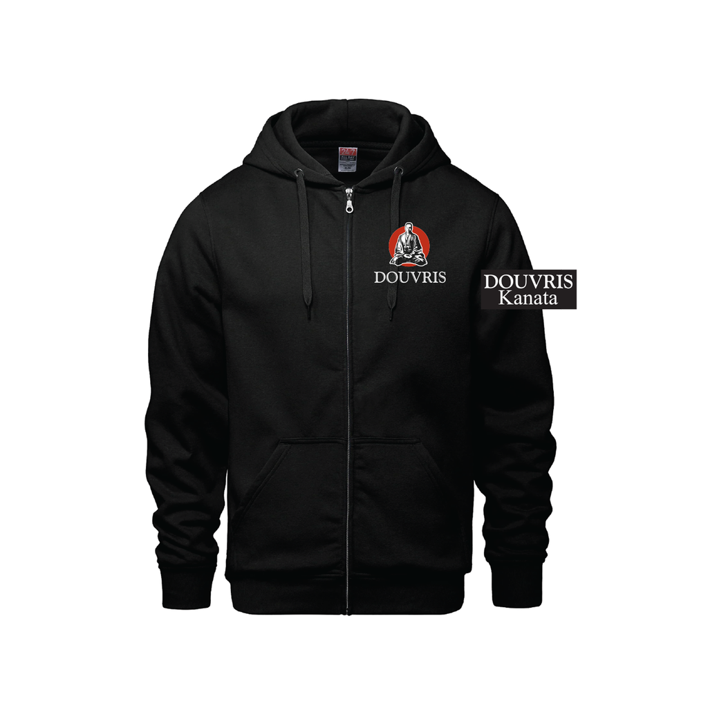 DOUVRIS - Kanata Full Zip Cotton Hoodie