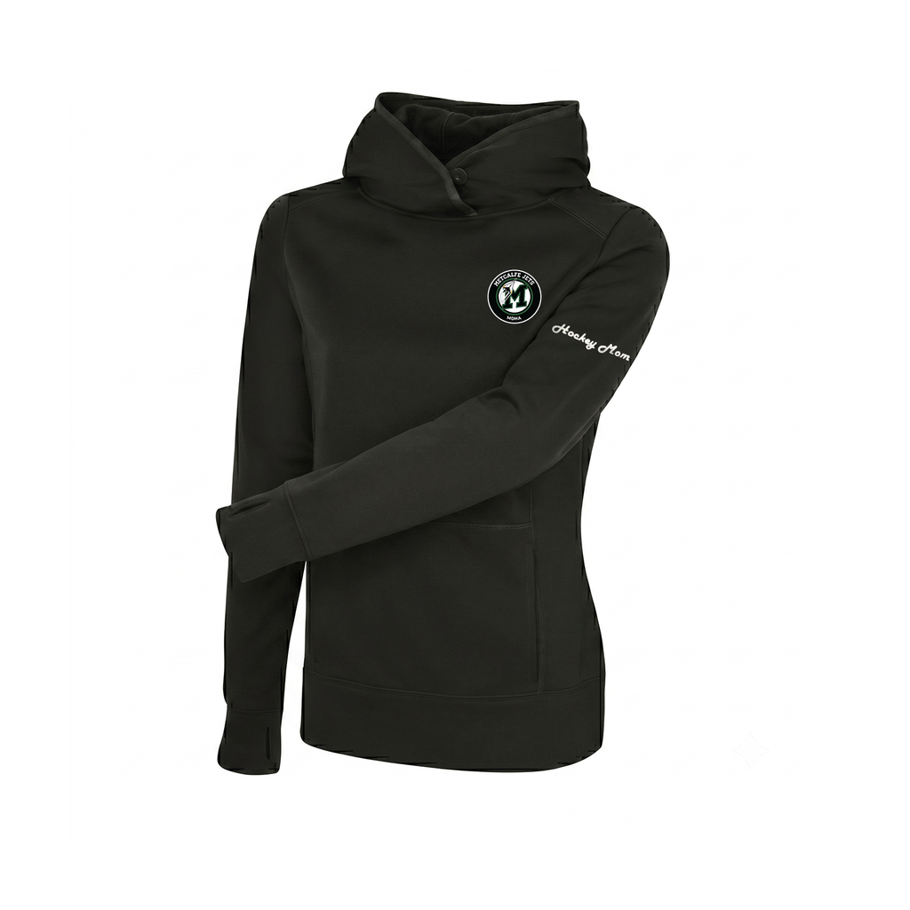 METCALFE JETS - Performance Hockey Mom Hoodie (Women's)