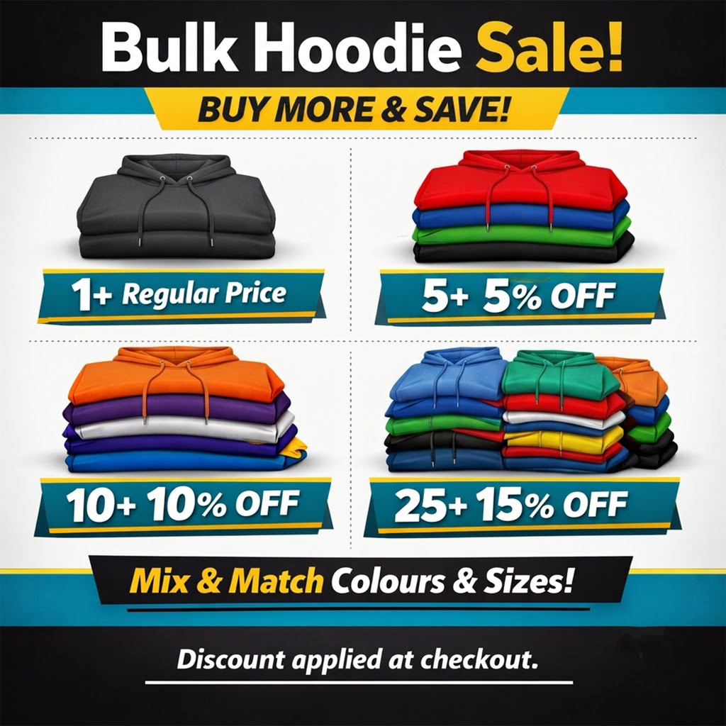 Bulk Mix & Match Packs - Heavy Blend Pullover Hoodie