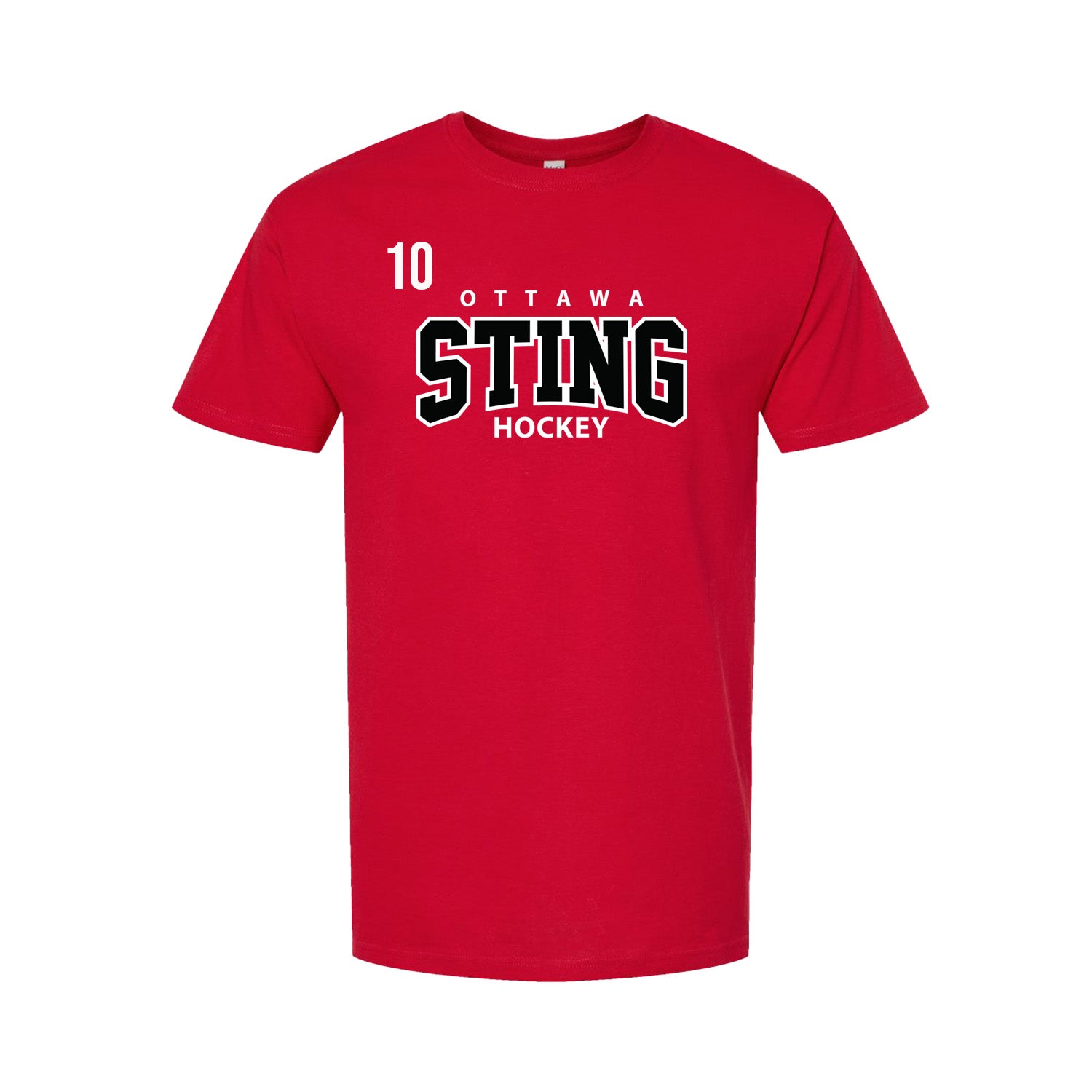 OTTAWA STING - Cotton T-Shirt - red