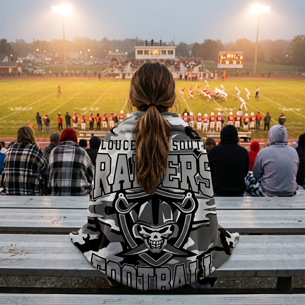 GLOUCESTER RAIDERS FOOTBALL - Fleece Blanket