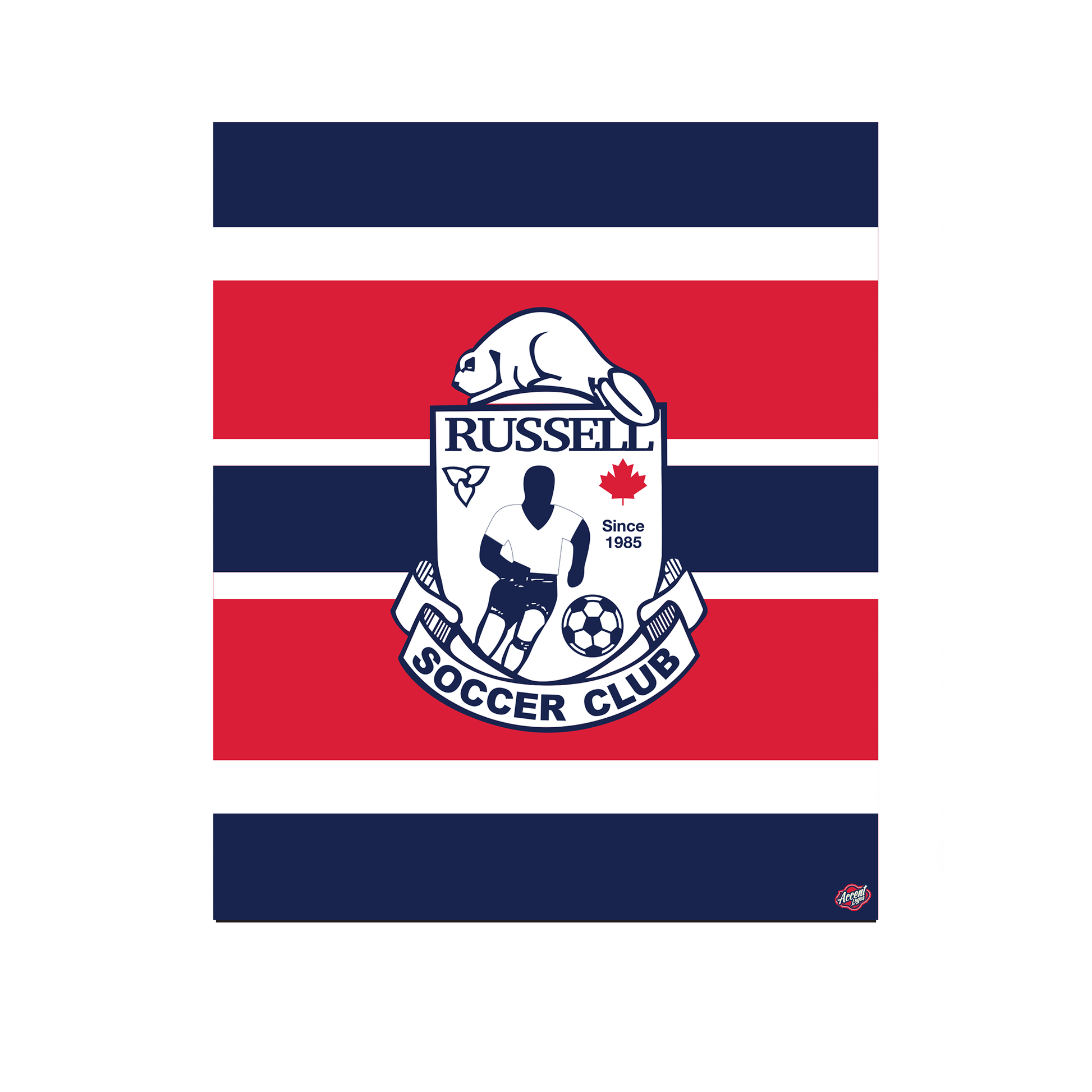 RUSSELL SOCCER CLUB - Fleece Blanket